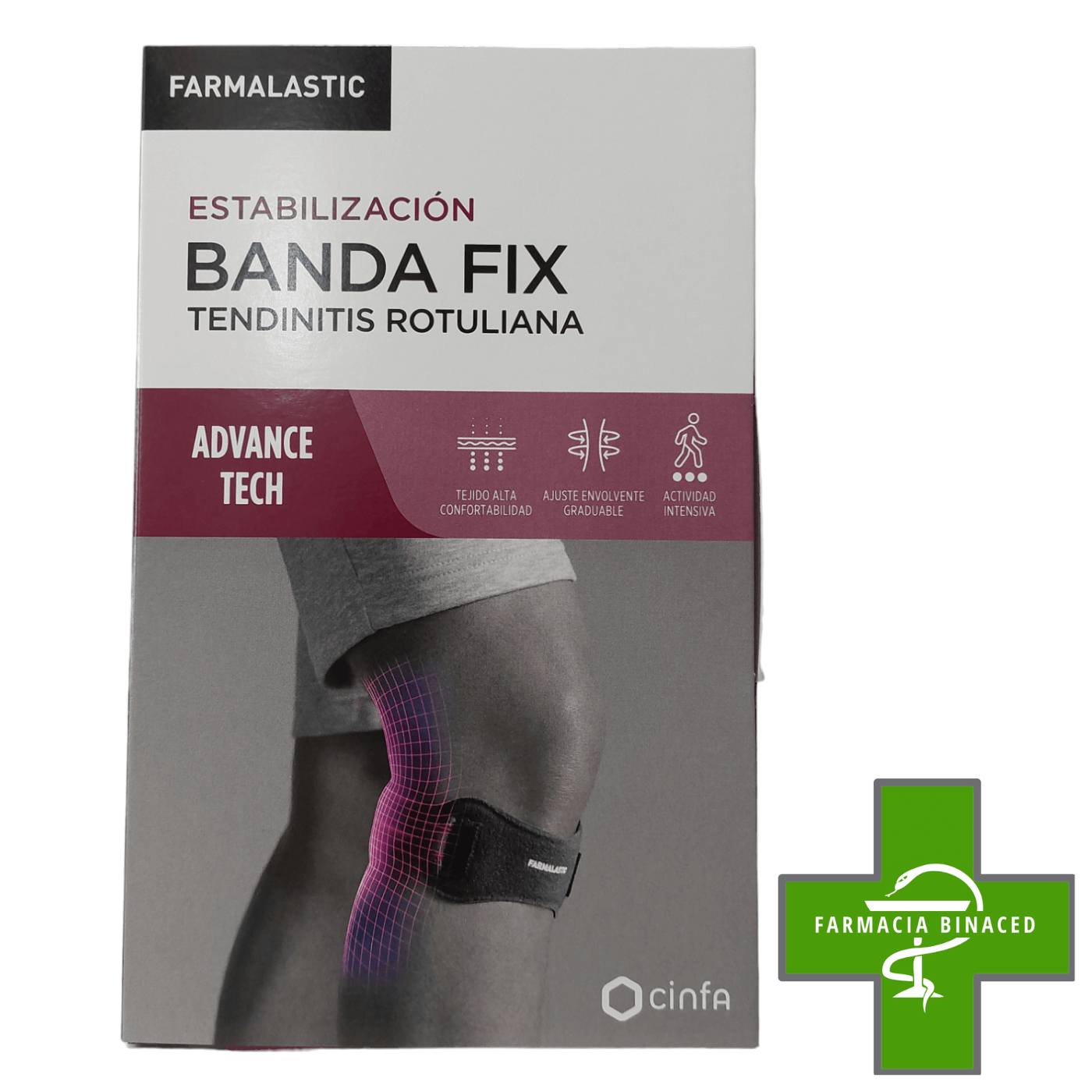 FARMALASTIC BANDA FIX TENDINITIS ROTULIANA