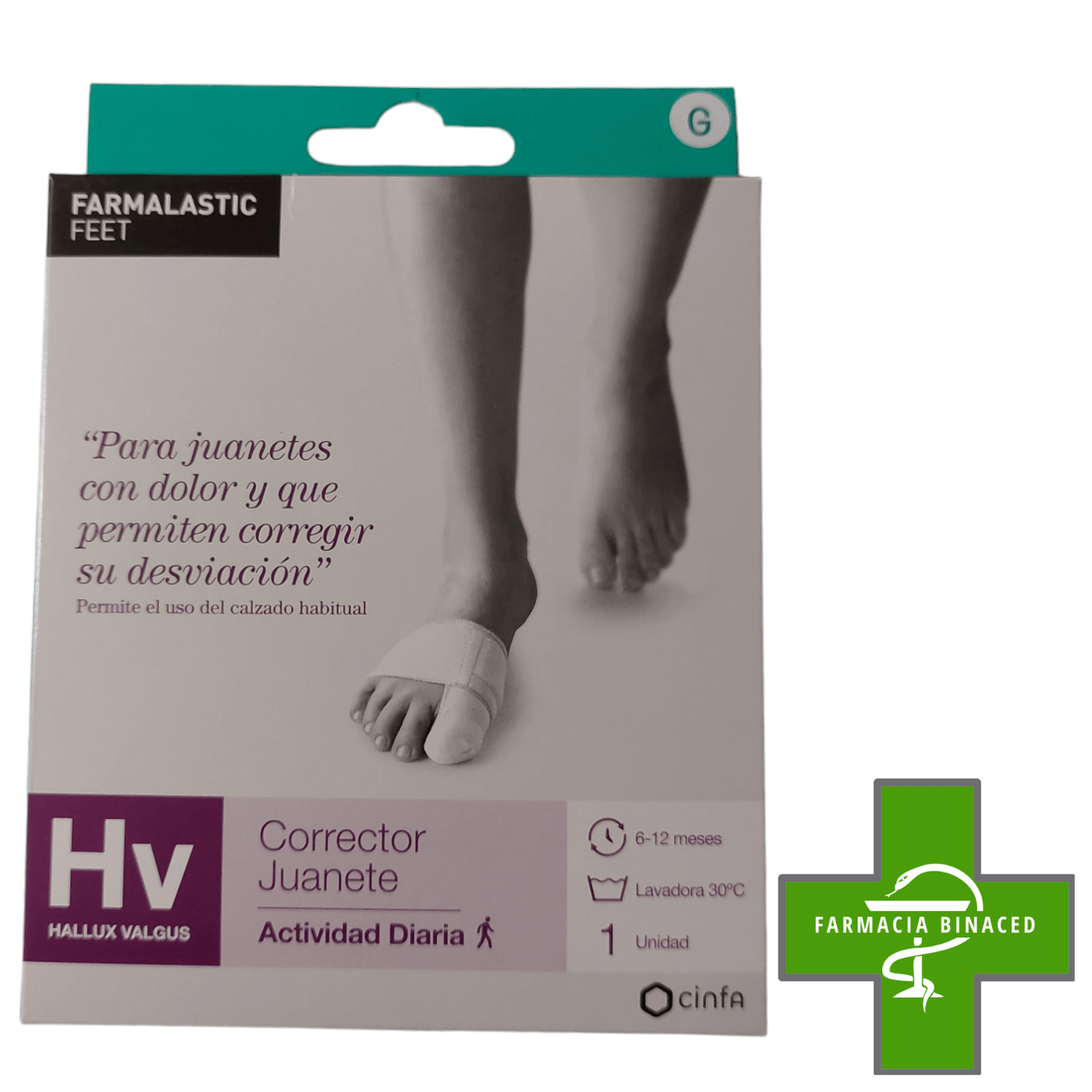FARMALASTIC CORRECTOR JUANETE G