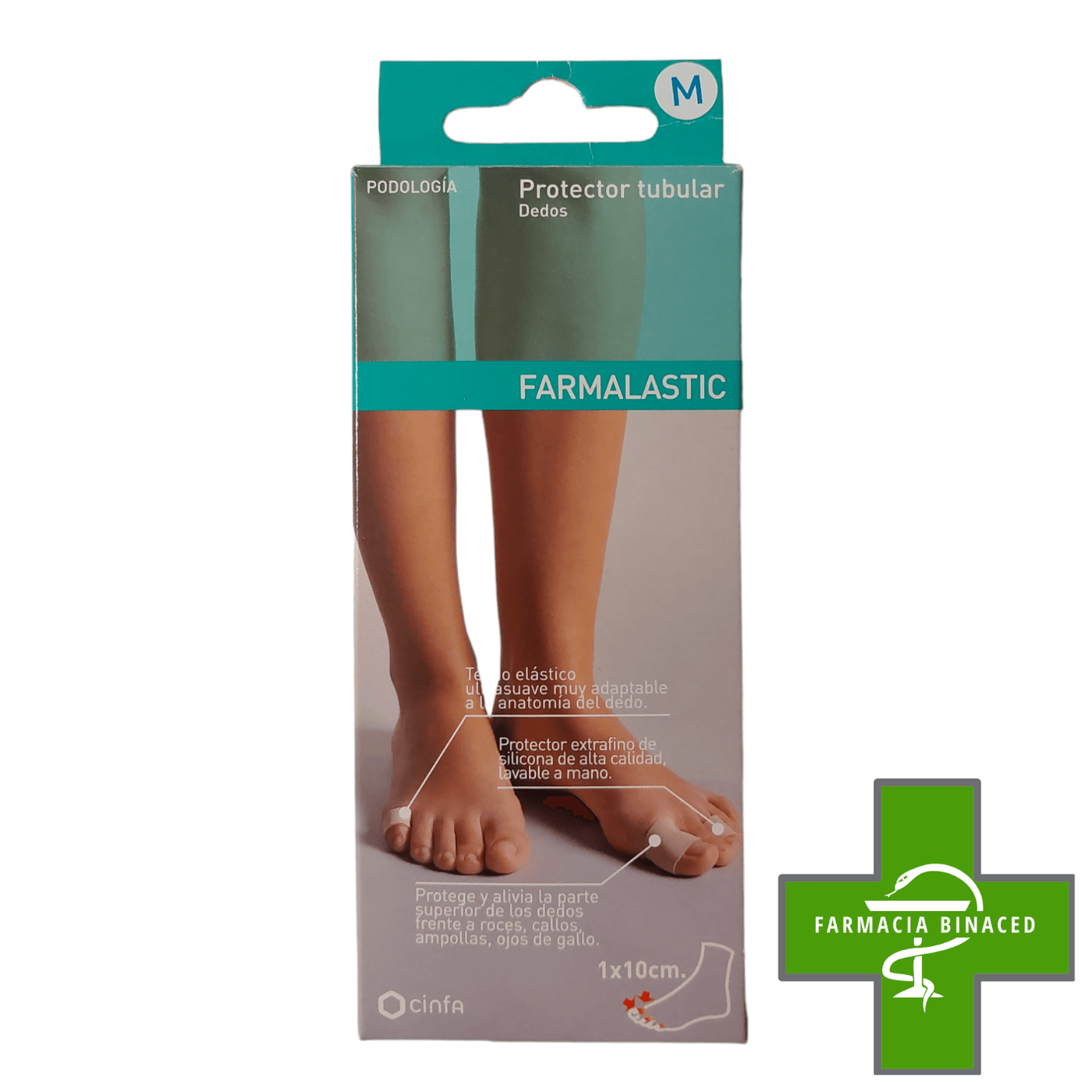 FARMALASTIC DEDIL PIES SILICONA M