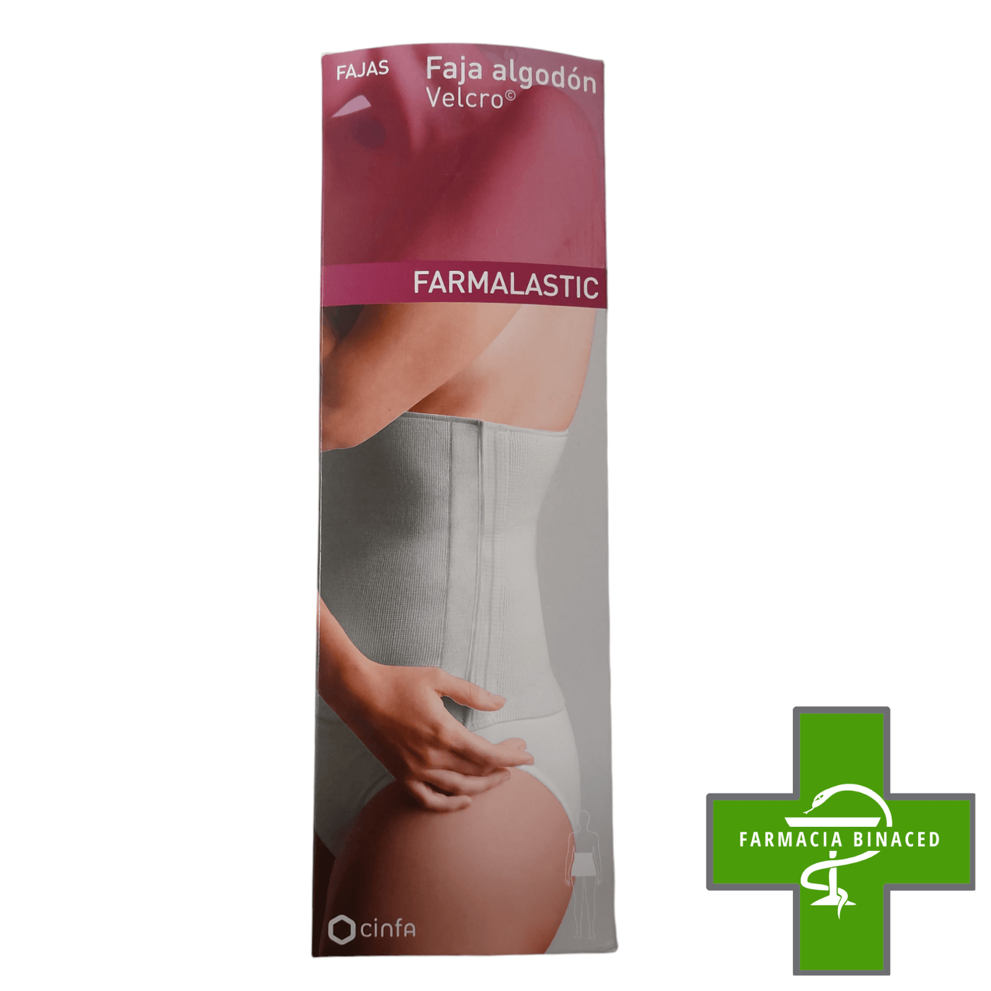 FARMALASTIC FAJA ALGODON BEIGE T3