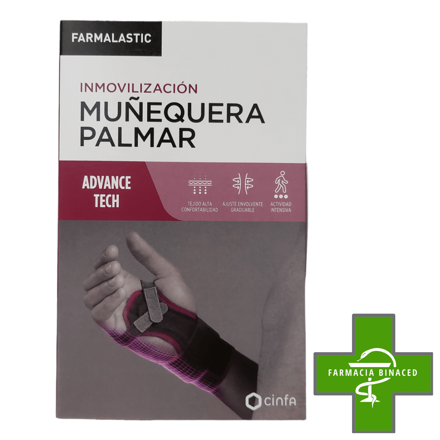 FARMALASTIC MUÑEQUERA PALMAR ADVANCE T1