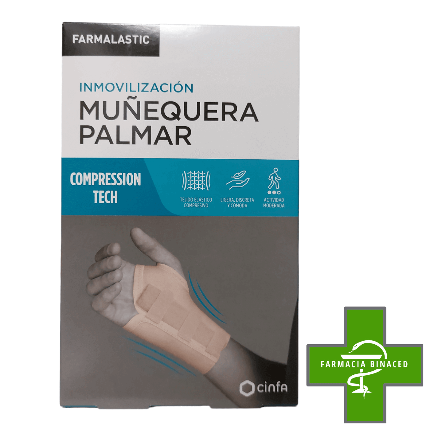 FARMALASTIC MUÑEQUERA PALMAR COMPRESION M_2