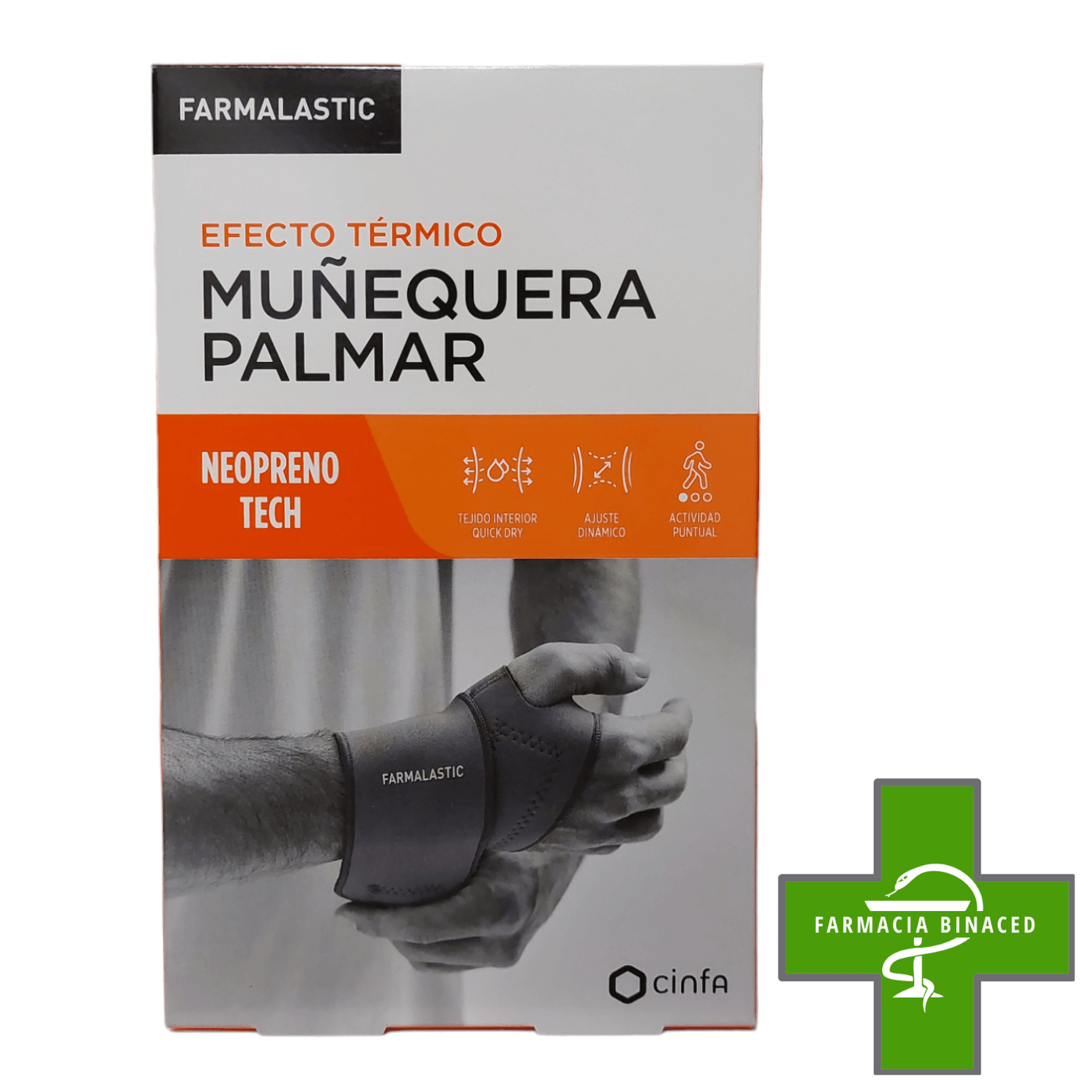 FARMALASTIC MUÑEQUERA PALMAR NEOPRENO