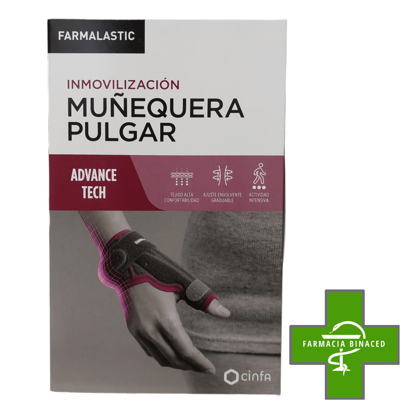 FARMALASTIC MUÑEQUERA PULGAR ADVANCE T1