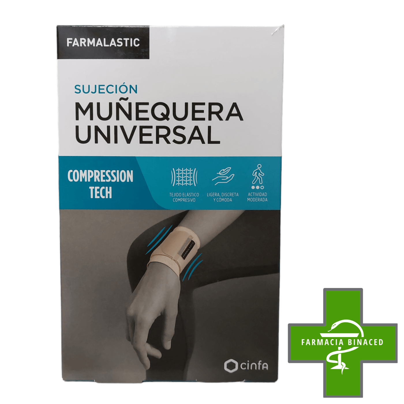 FARMALASTIC MUÑEQUERA UNIVERSAL COMPRESION T1