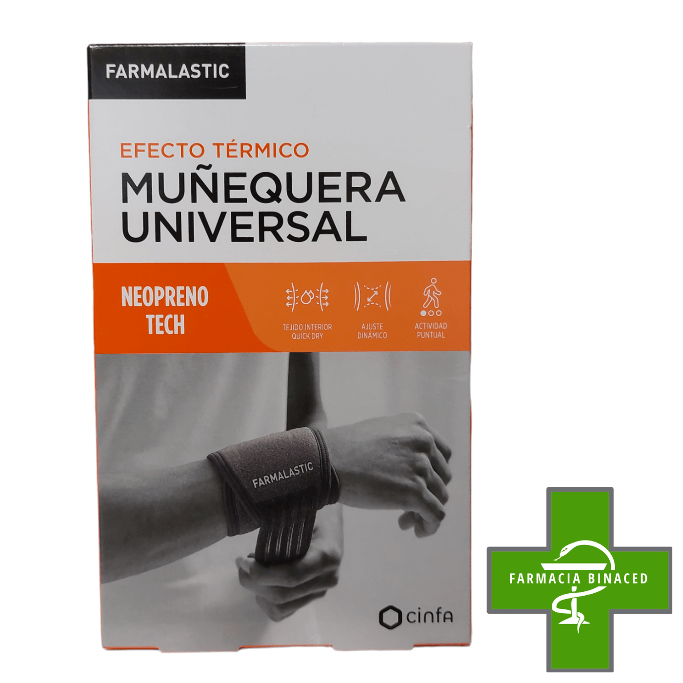 FARMALASTIC MUÑEQUERA UNIVERSAL NEOPRENO