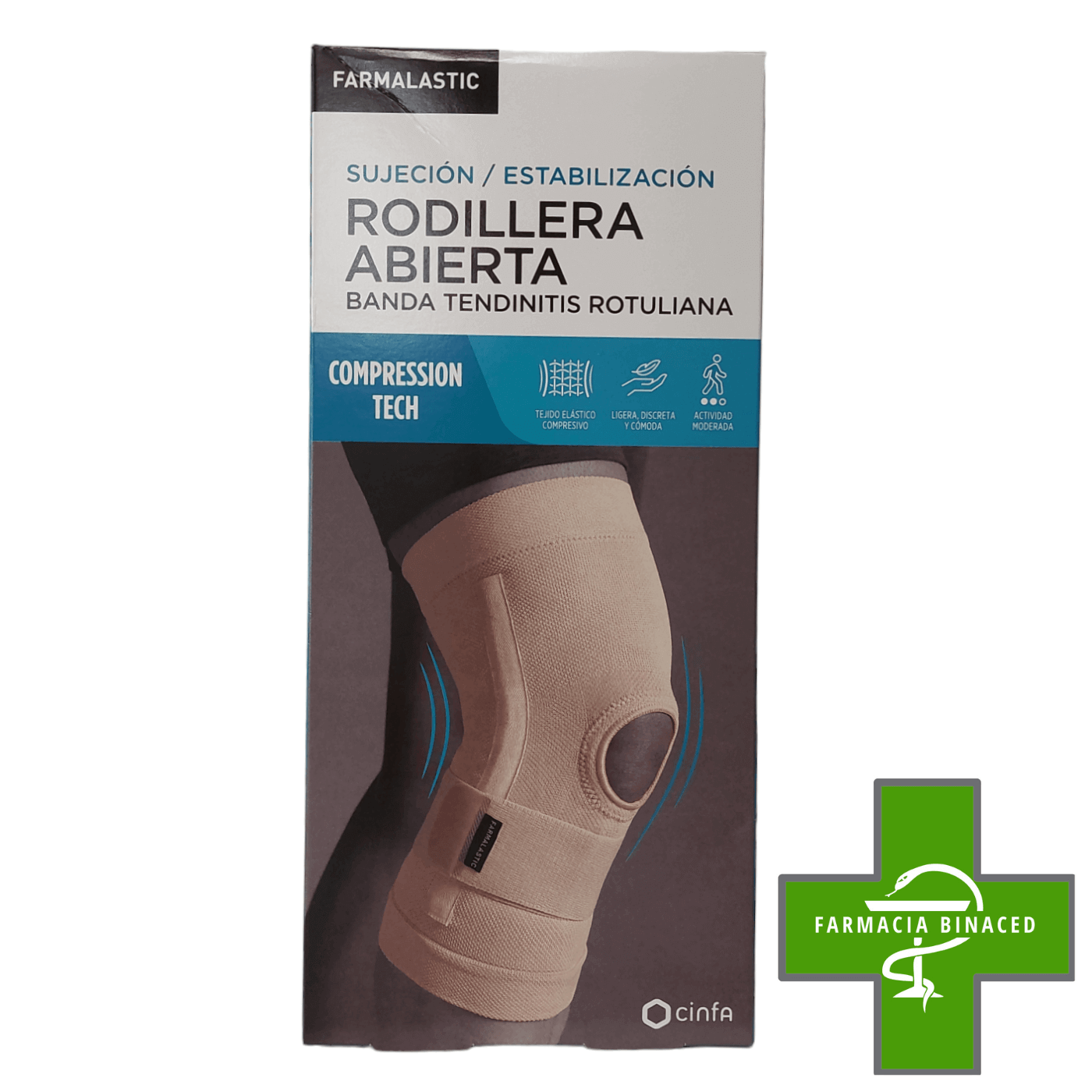 FARMALASTIC RODILLERA ABIERTA TALLA M_2