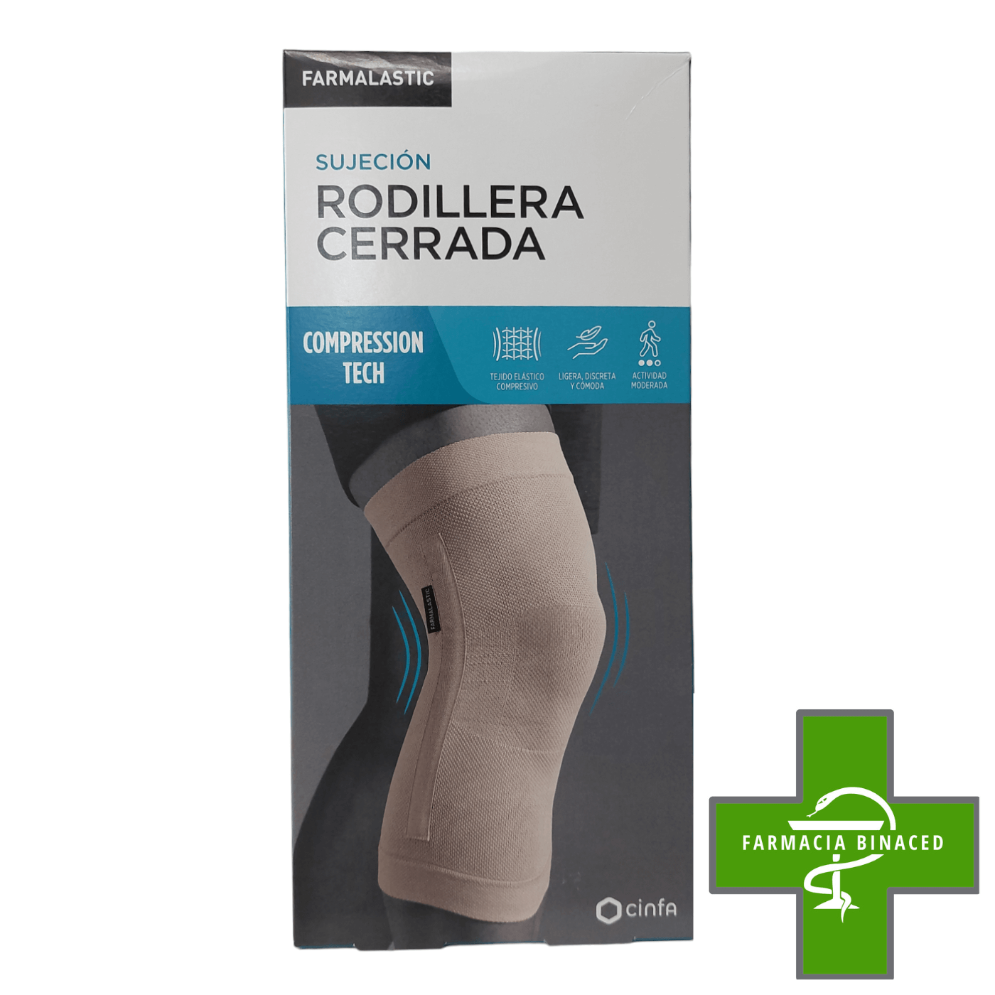 FARMALASTIC RODILLERA CERRADA TALLA M