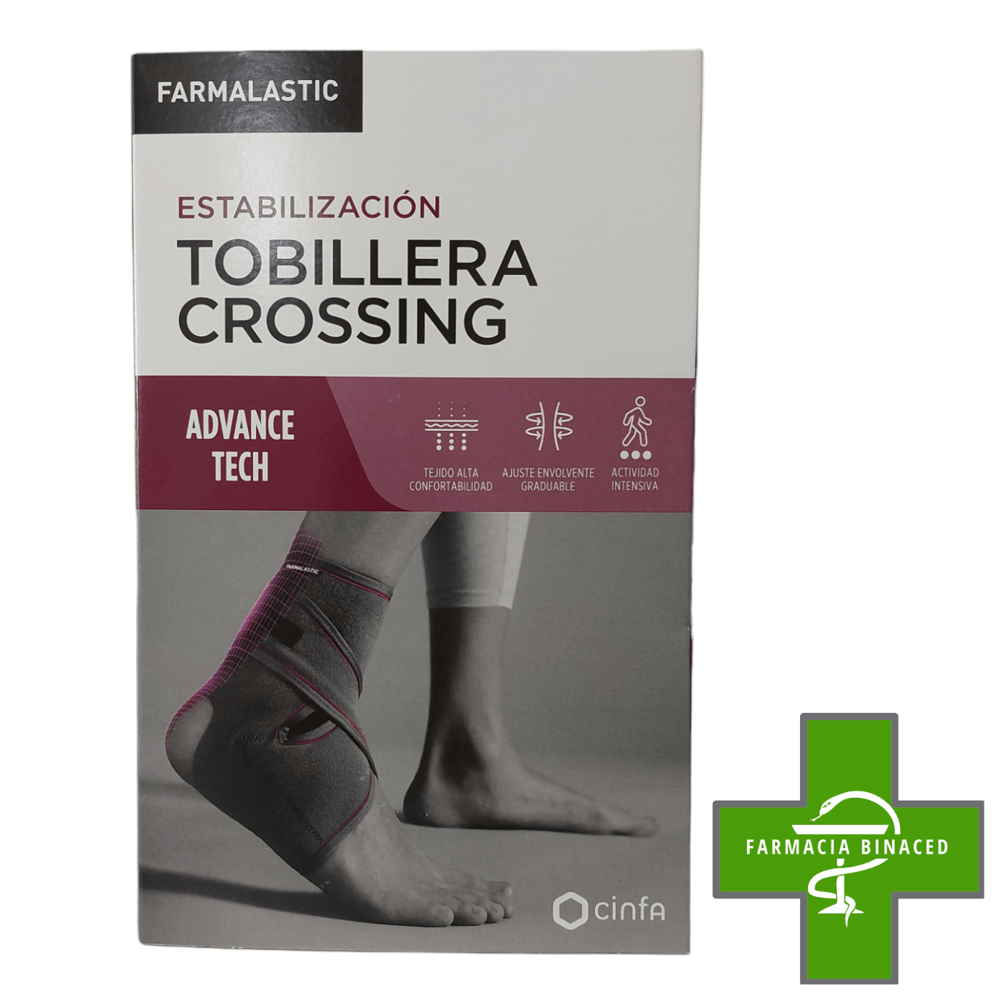 FARMALASTIC TOBILLERA CROSSING TALLA UNICA