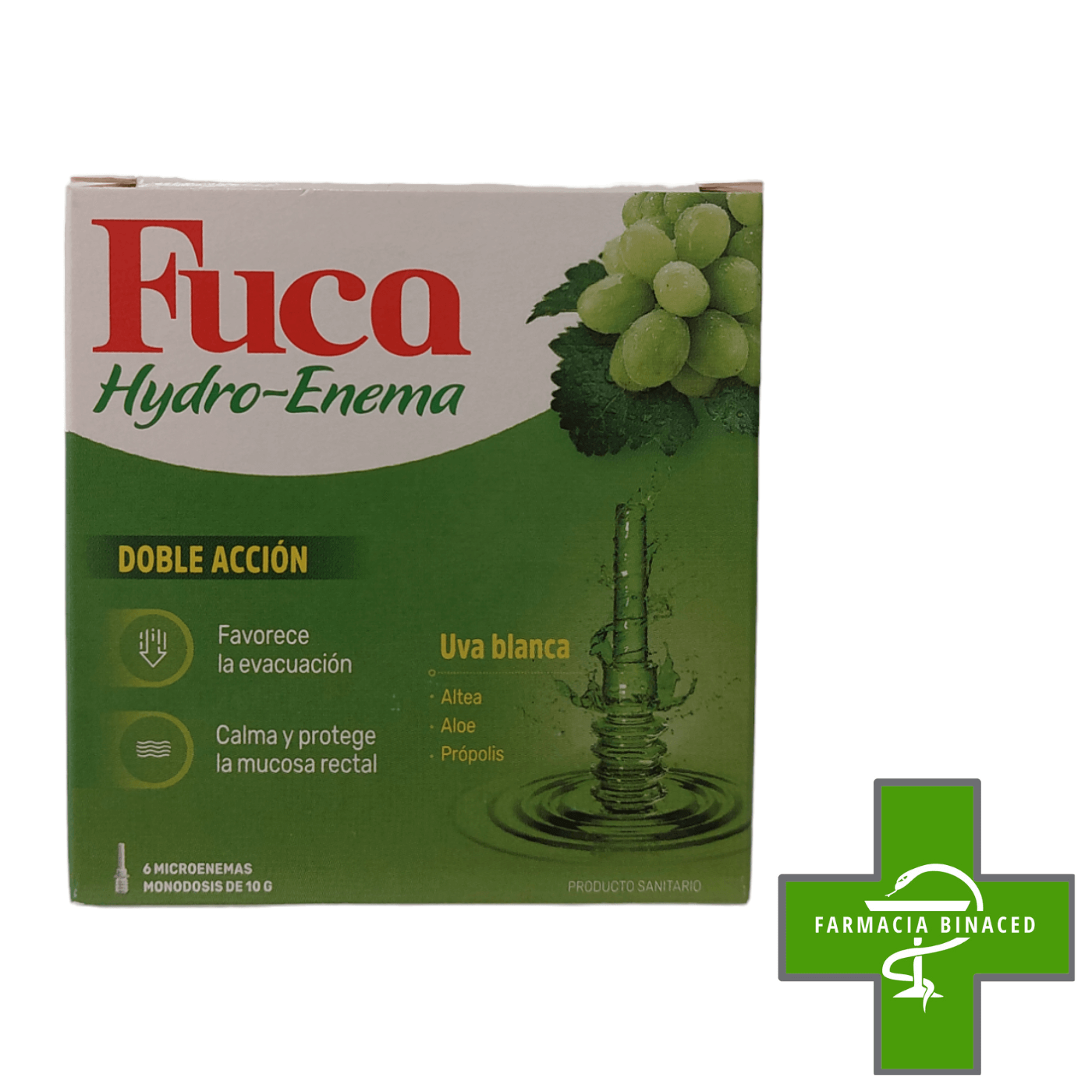 FUCA HYDRO ENEMA 6 MONODOSIS