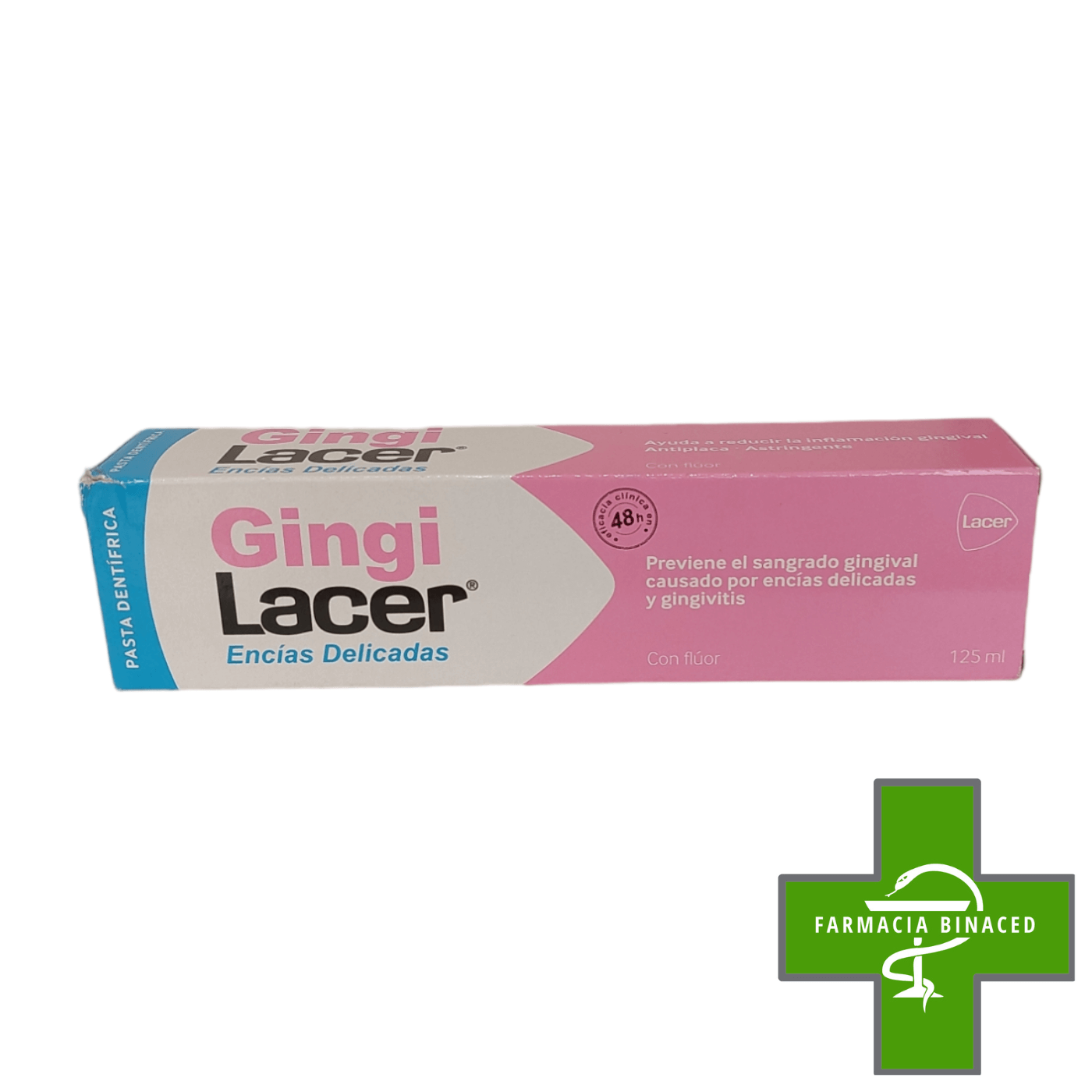 GINGI LACER PASTA ENCIAS DELICADAS 125ML