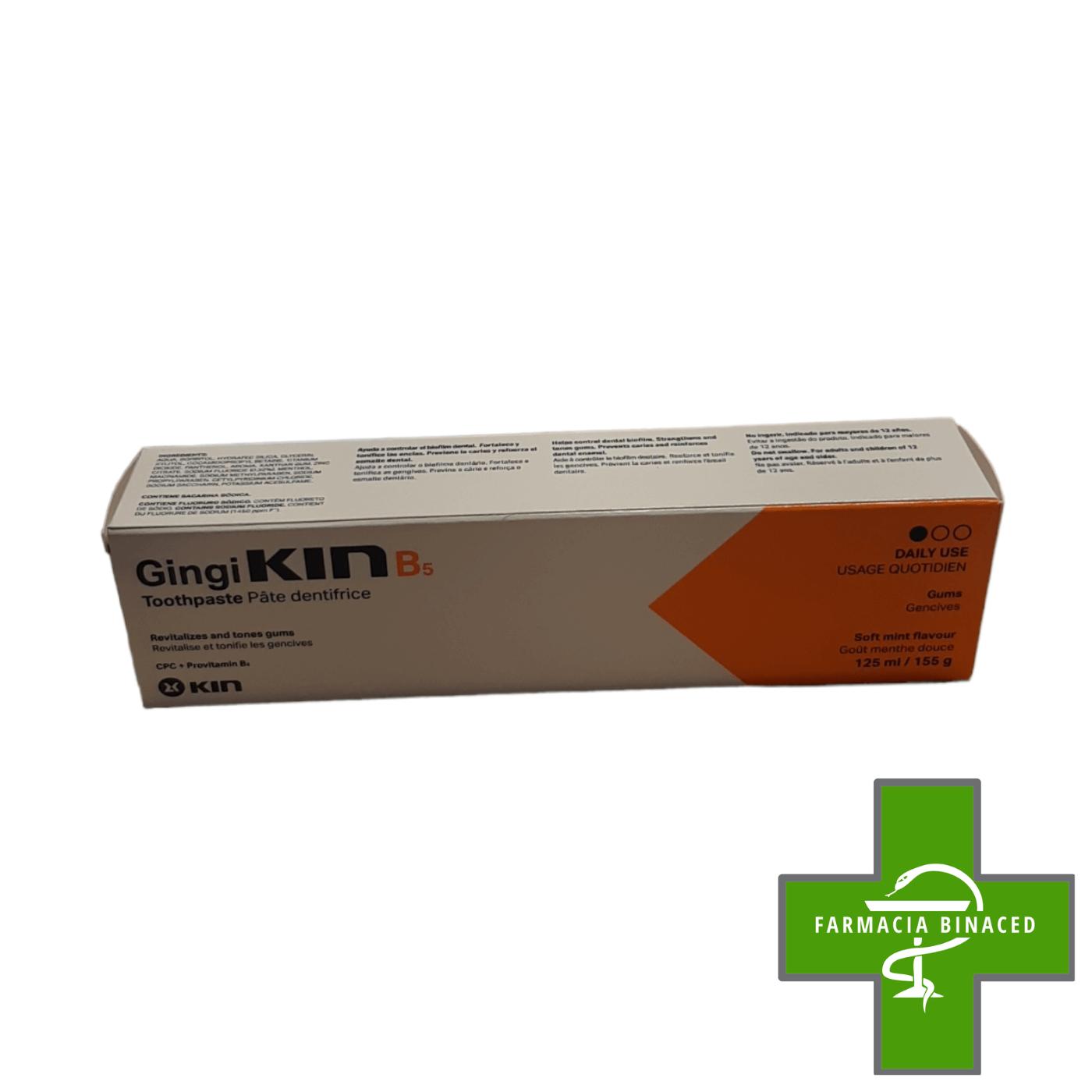 GINGI KIN PASTA DENTIFRICA 125ML