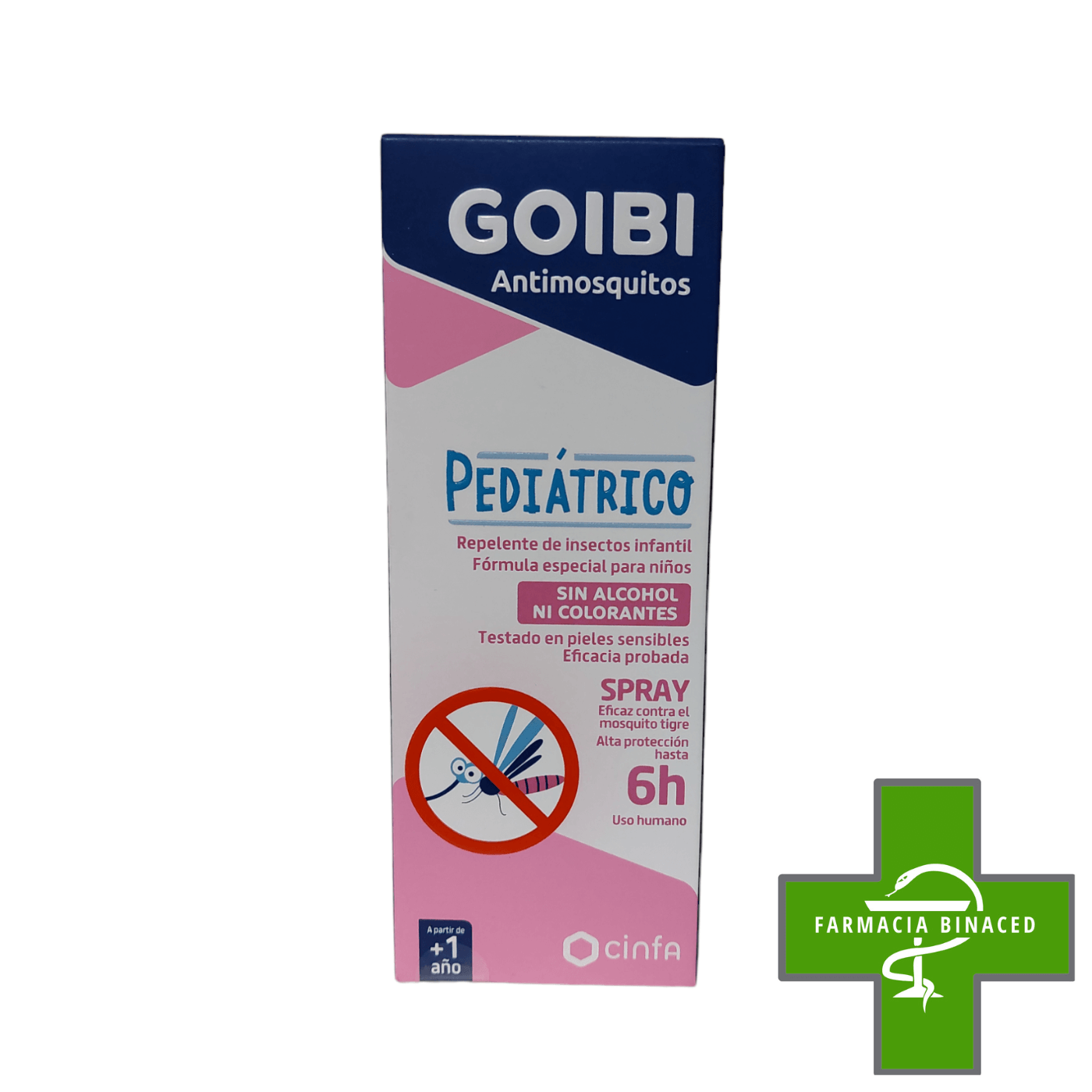 GOIBI ANTIMOSQUITOS PEDIATRICO +1 AÑO 100ML