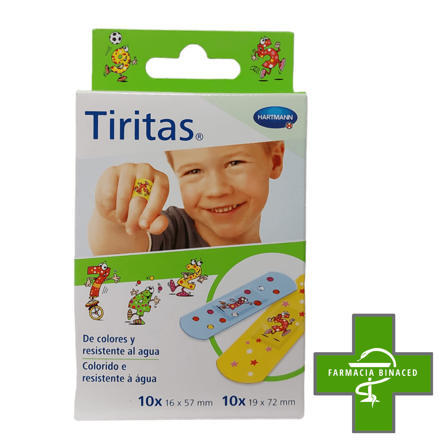 HARTMANN TIRITAS INFANTILES DE COLORES