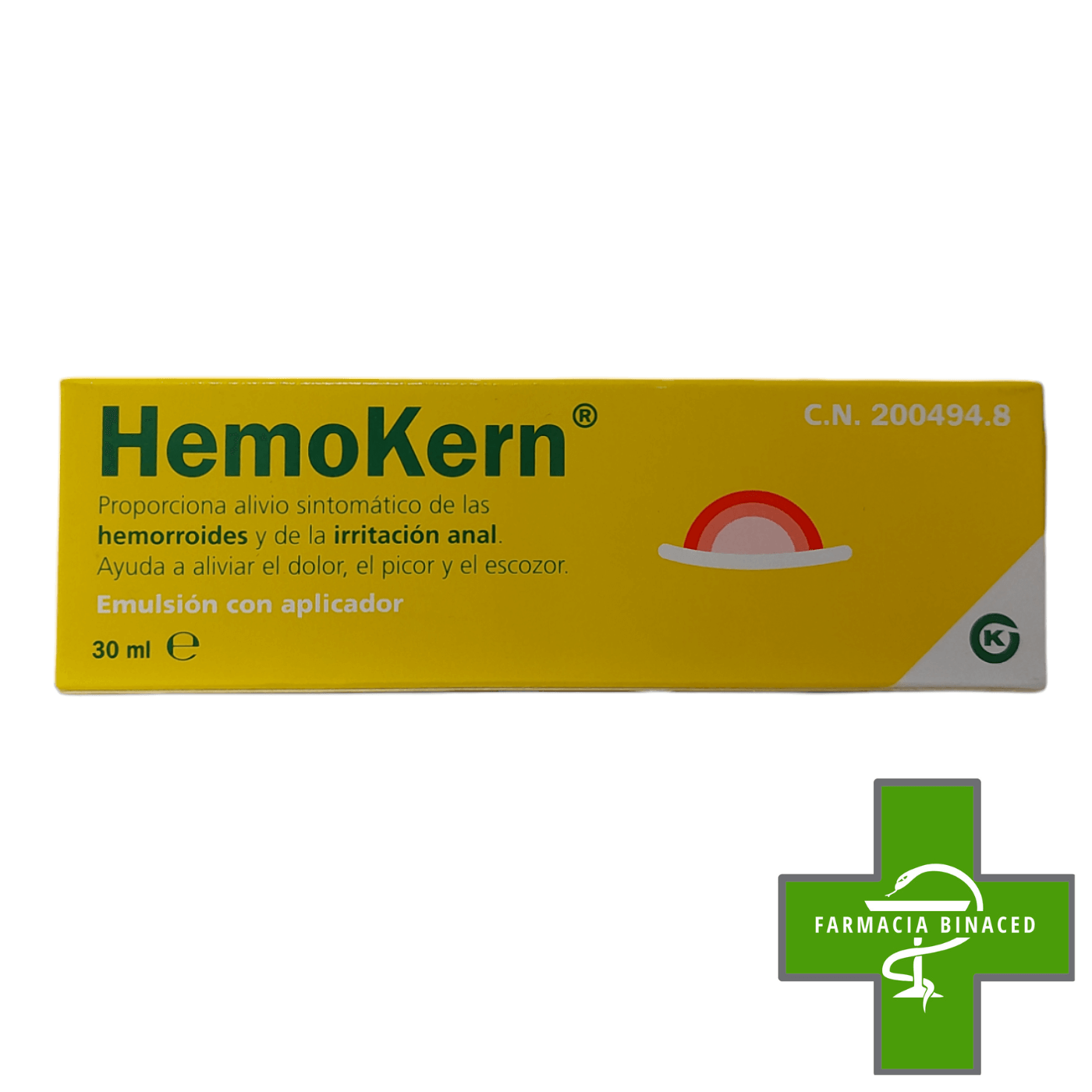 HEMOKERN EMULSION PROTECTORA RECTAL 30ML