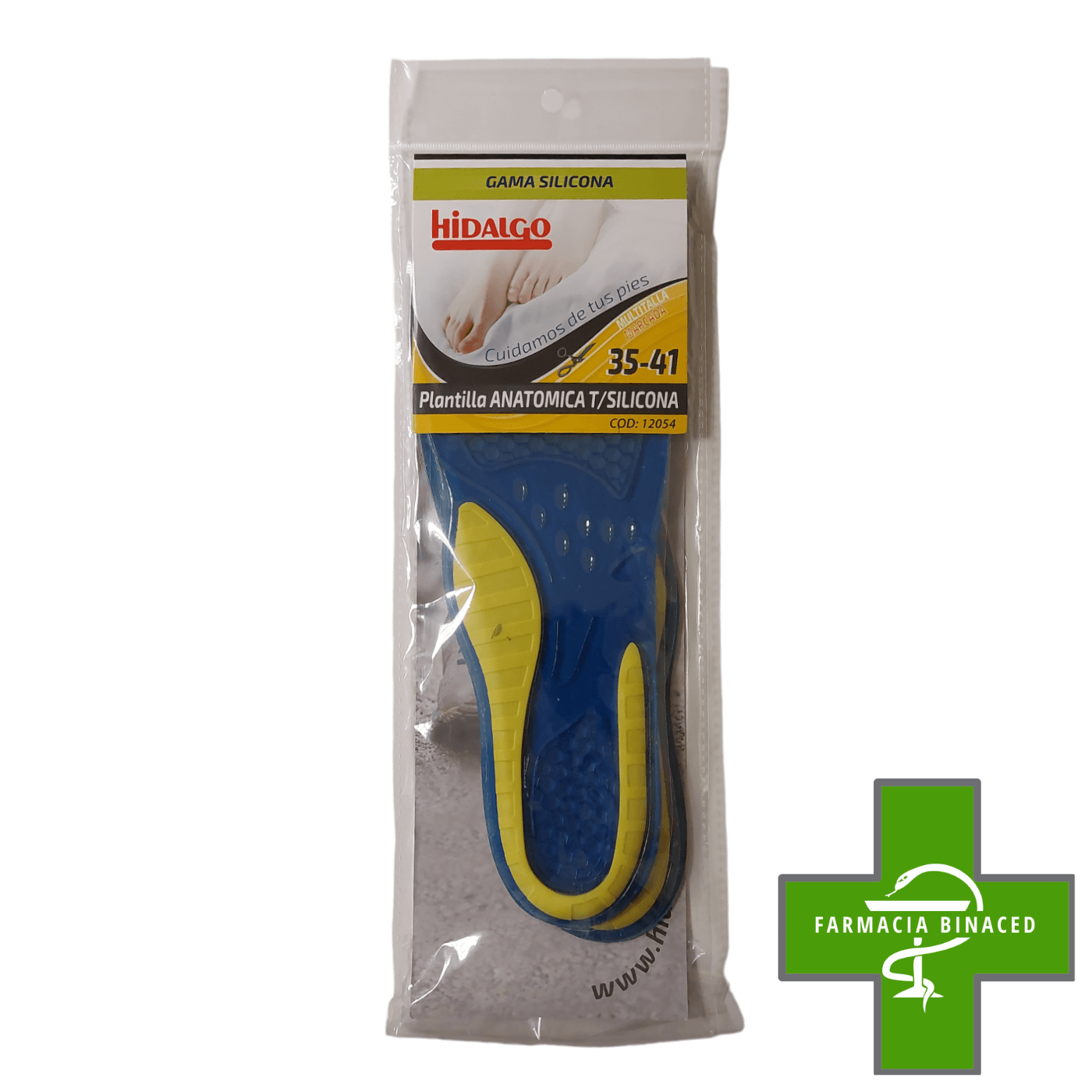 HIDALGO PLANTILLAS SILICONA 35-41