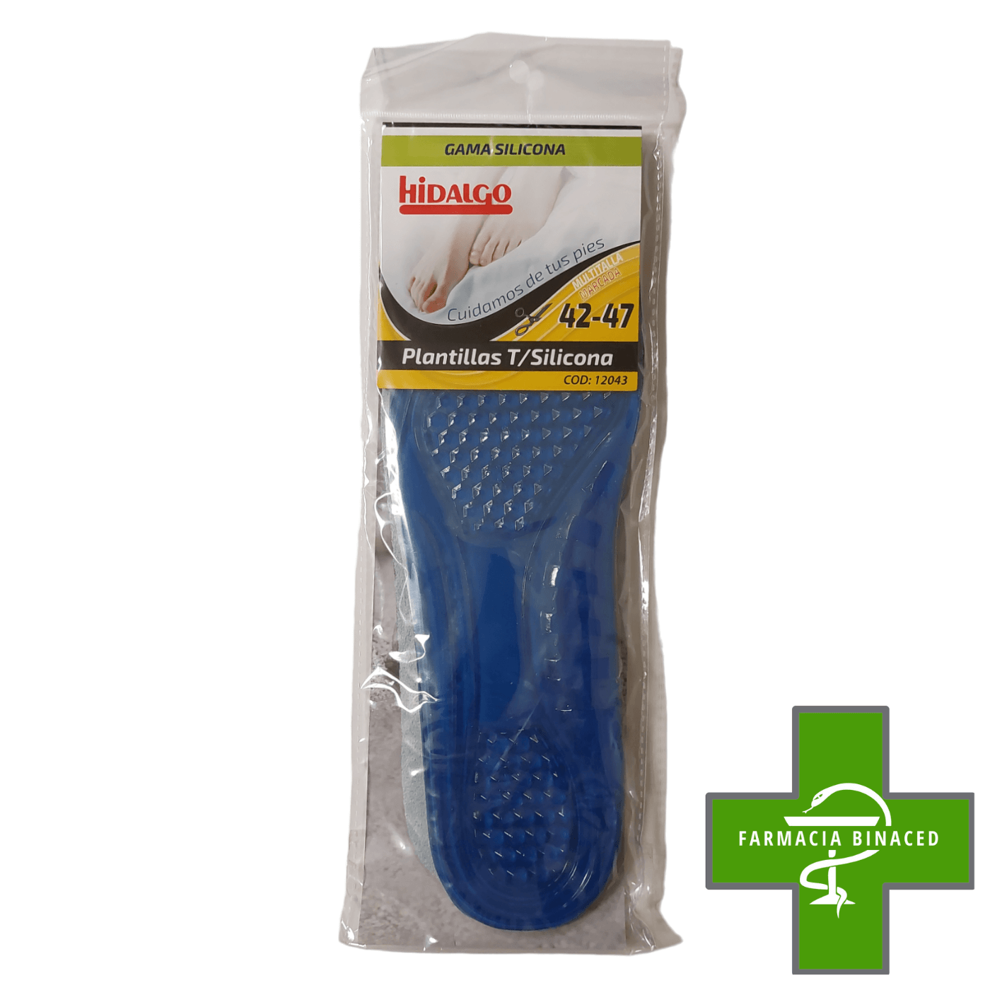 HIDALGO PLANTILLAS SILICONA 42-47