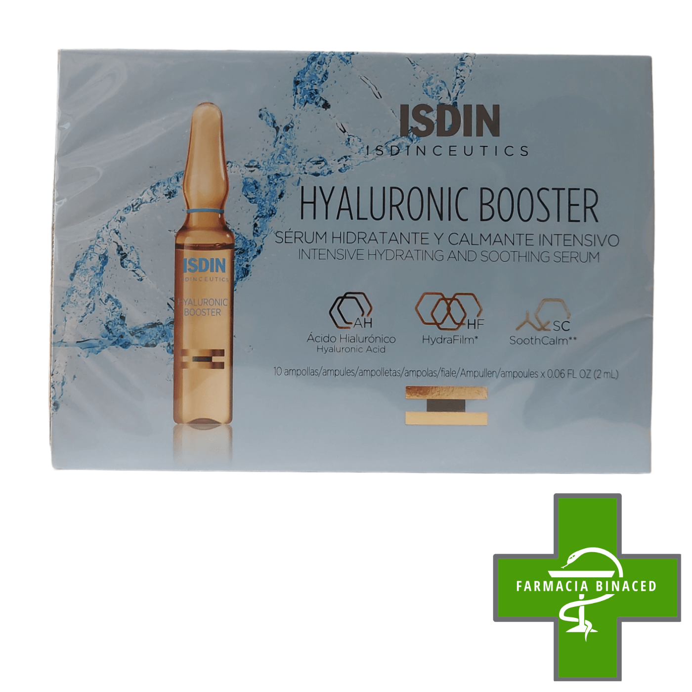 ISDINCEUTICS HYALURONIC BOOSTER 10 AMPOLLAS