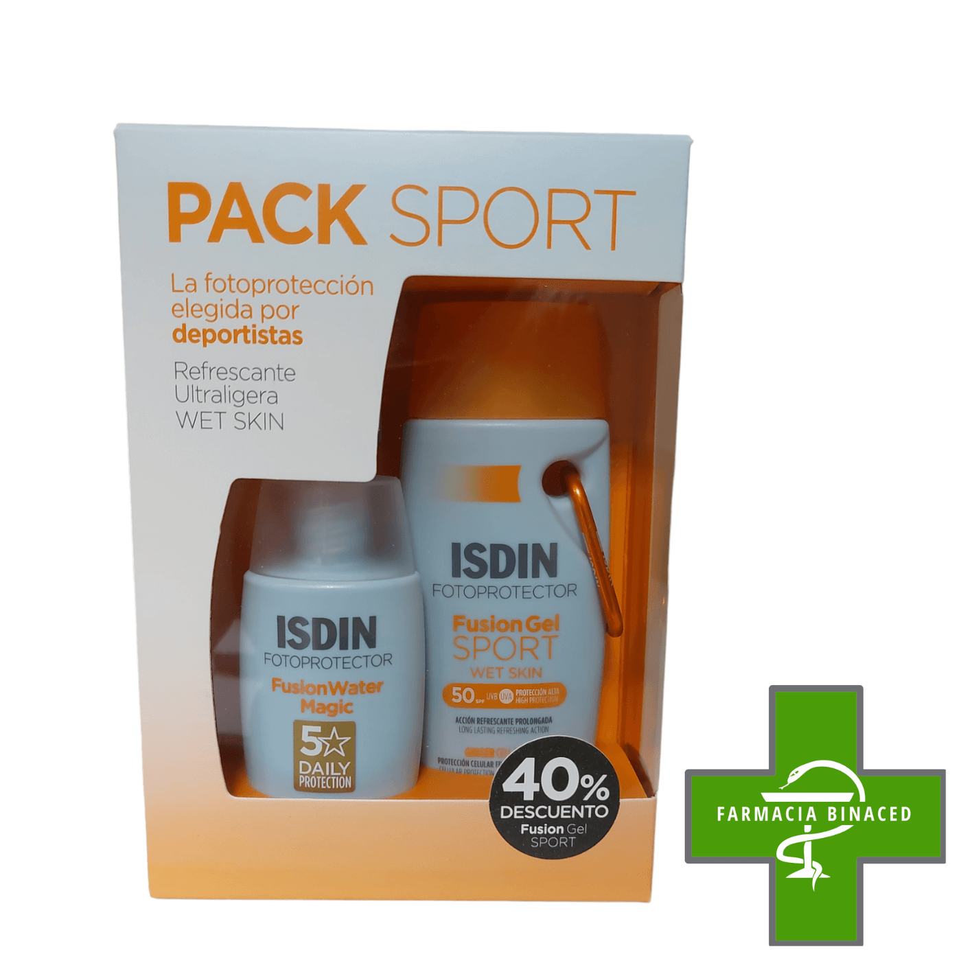 ISDIN PACK SPORT FOTOPROTECCION CARA Y CUERPO