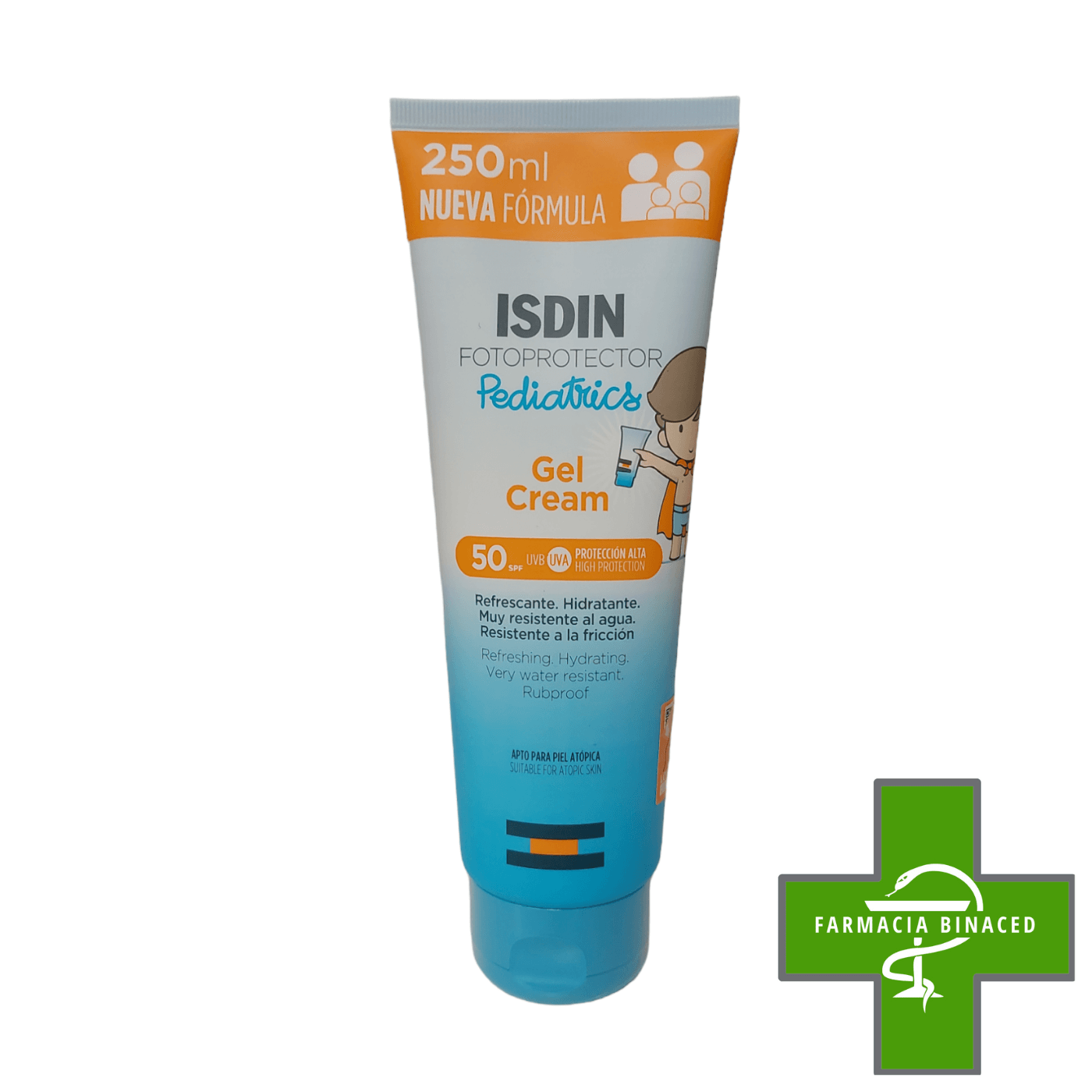 ISDIN FOTOPROTECTOR 50 INF GEL CREMA 250ML