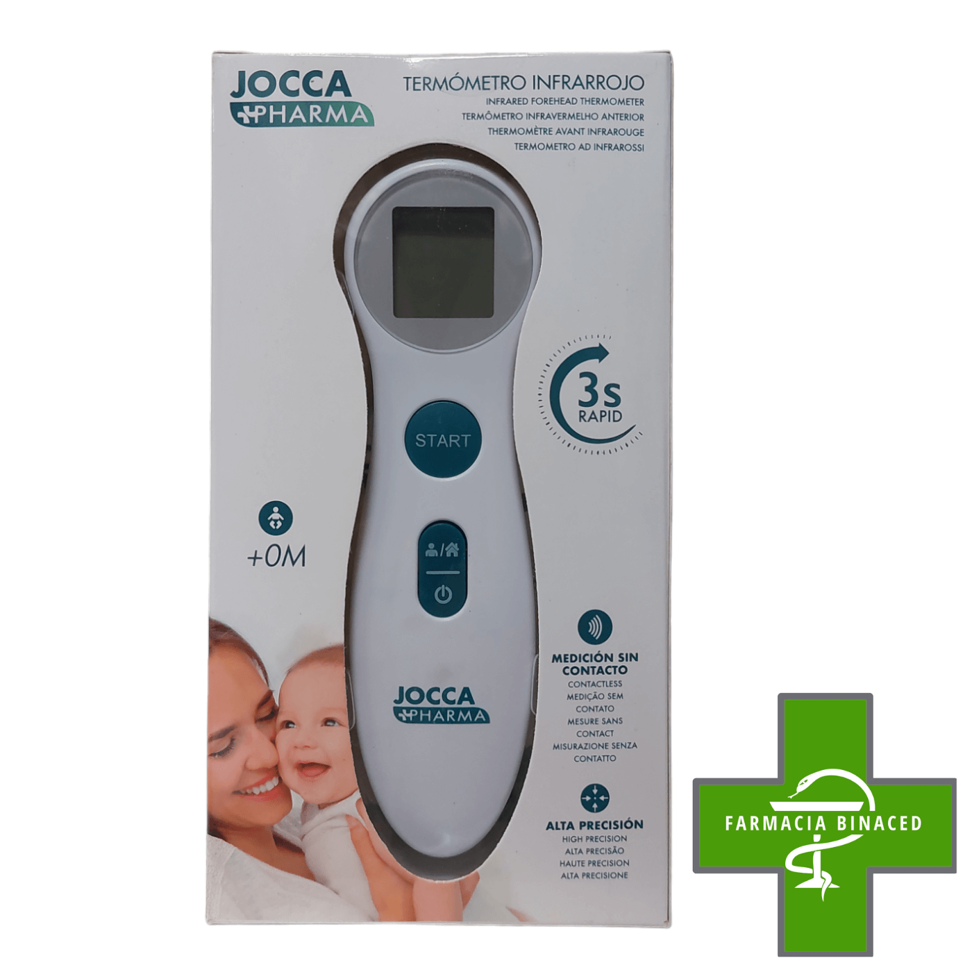 JOCCA PHARMA TERMOMETRO INFRARROJO