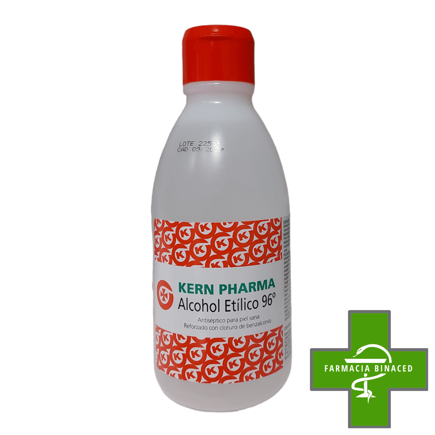 KERN ALCOHOL ETILICO 96º 250ML