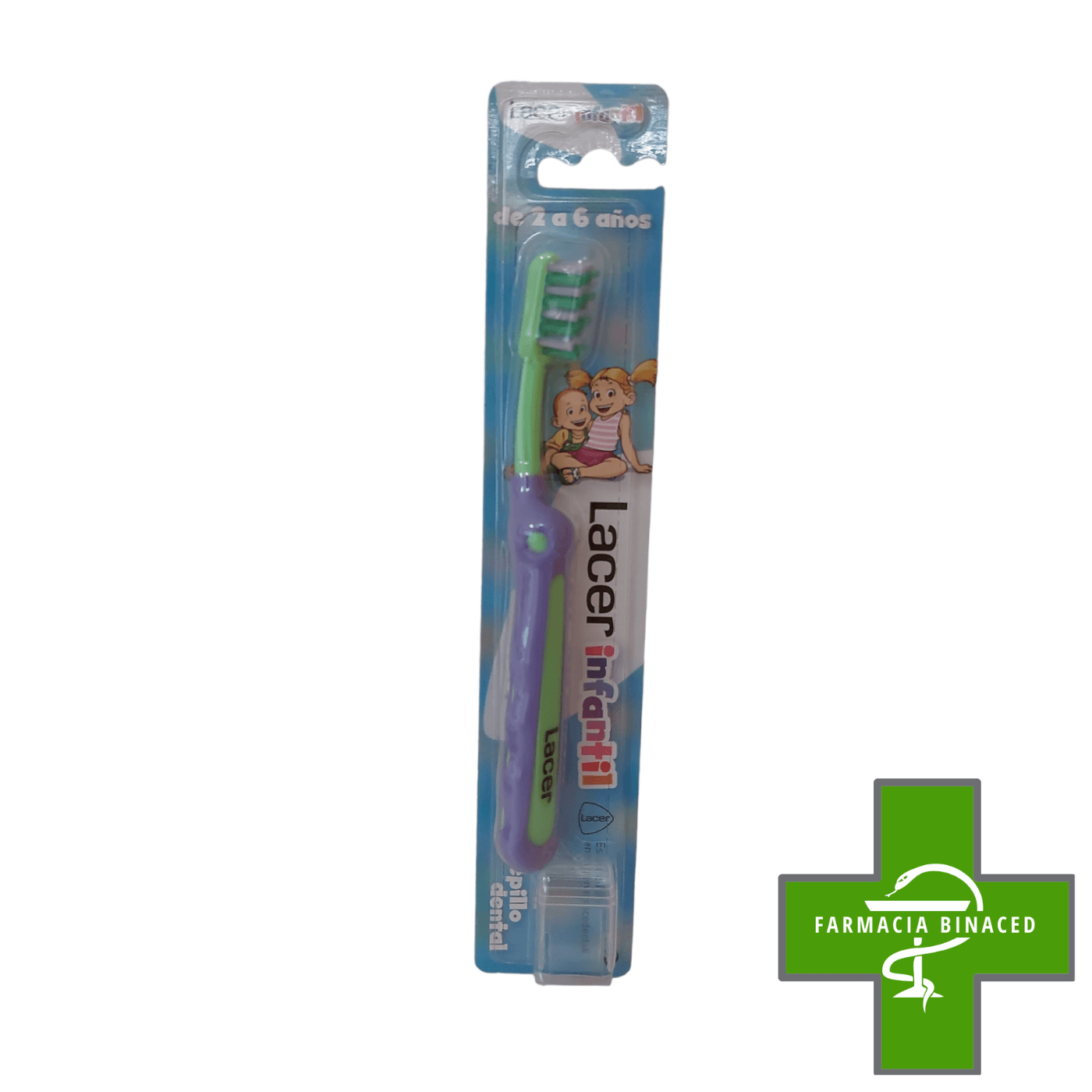 LACER CEPILLO DENTAL INFANTIL 2-6 AÑOS