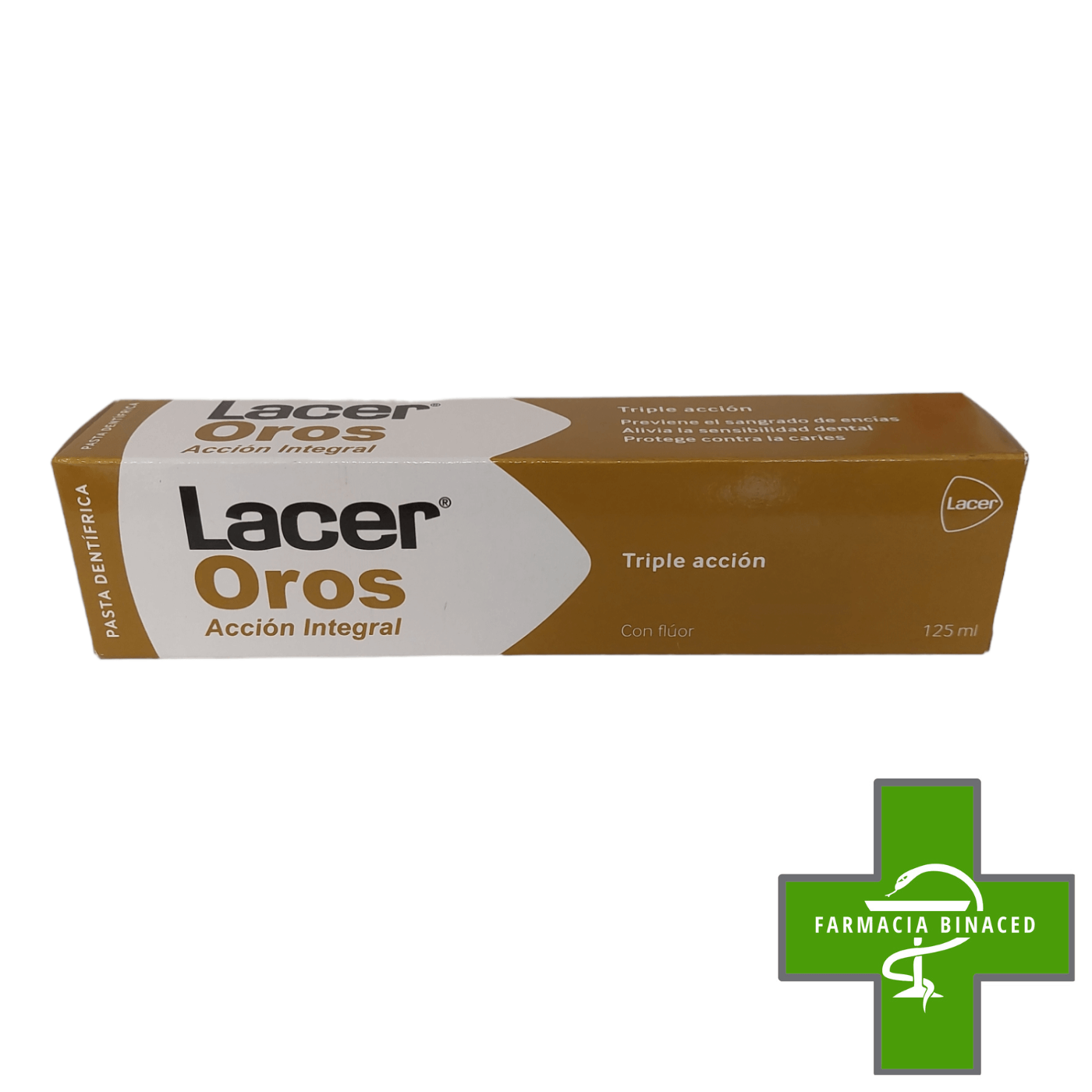 LACER OROS PASTA TRIPLE ACCION 125ML