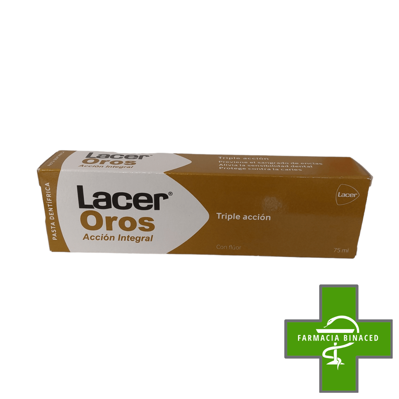 LACER OROS PASTA TRIPLE ACCION 75ML