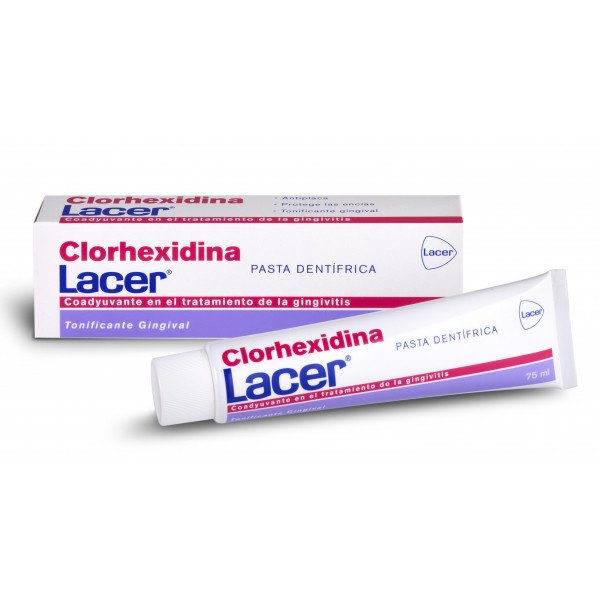 Lacer Clorhexidina Pasta Dentífrica 75ml