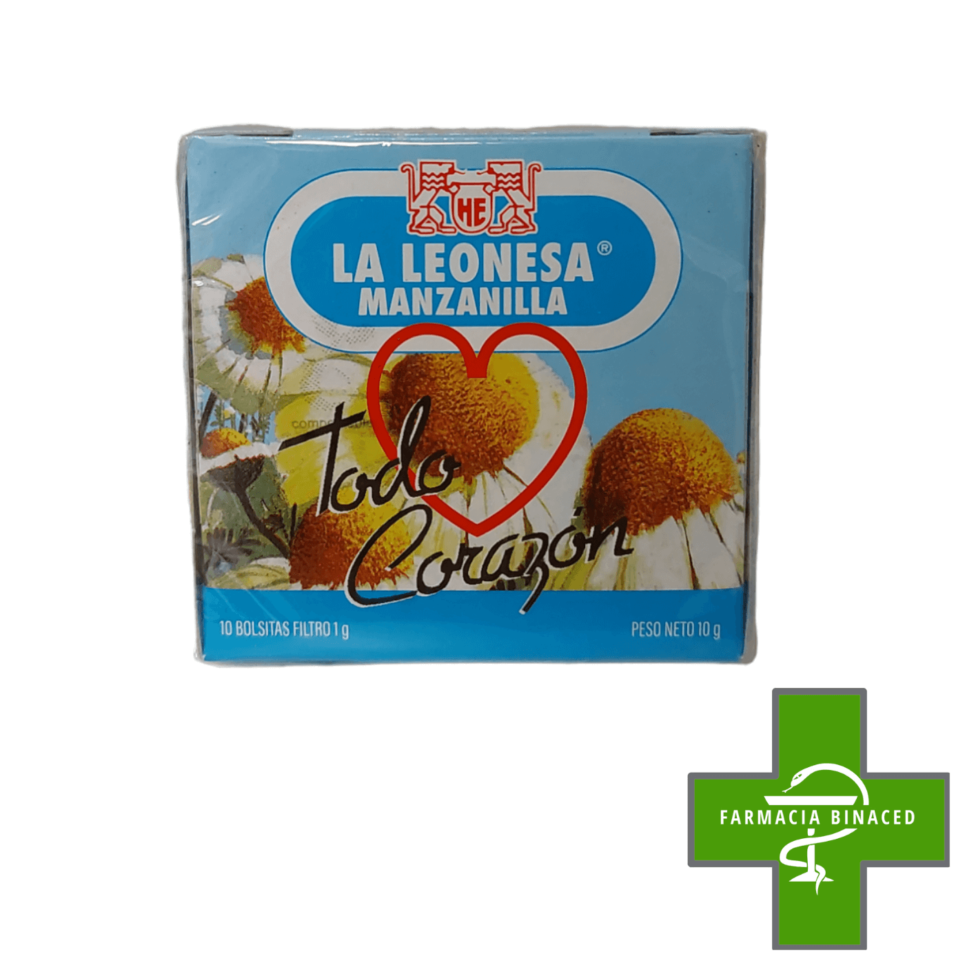 LA LEONESA MANZANILLA 10 BOLSAS