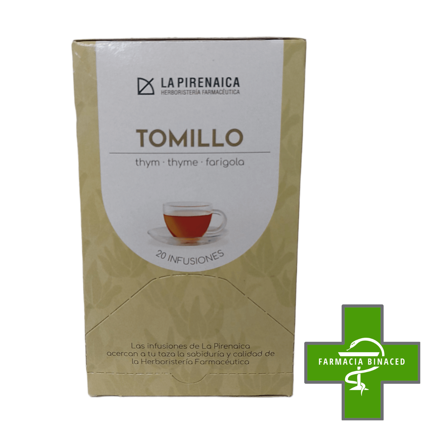 LA PIRENAICA TOMILLO 20 INFUSIONES