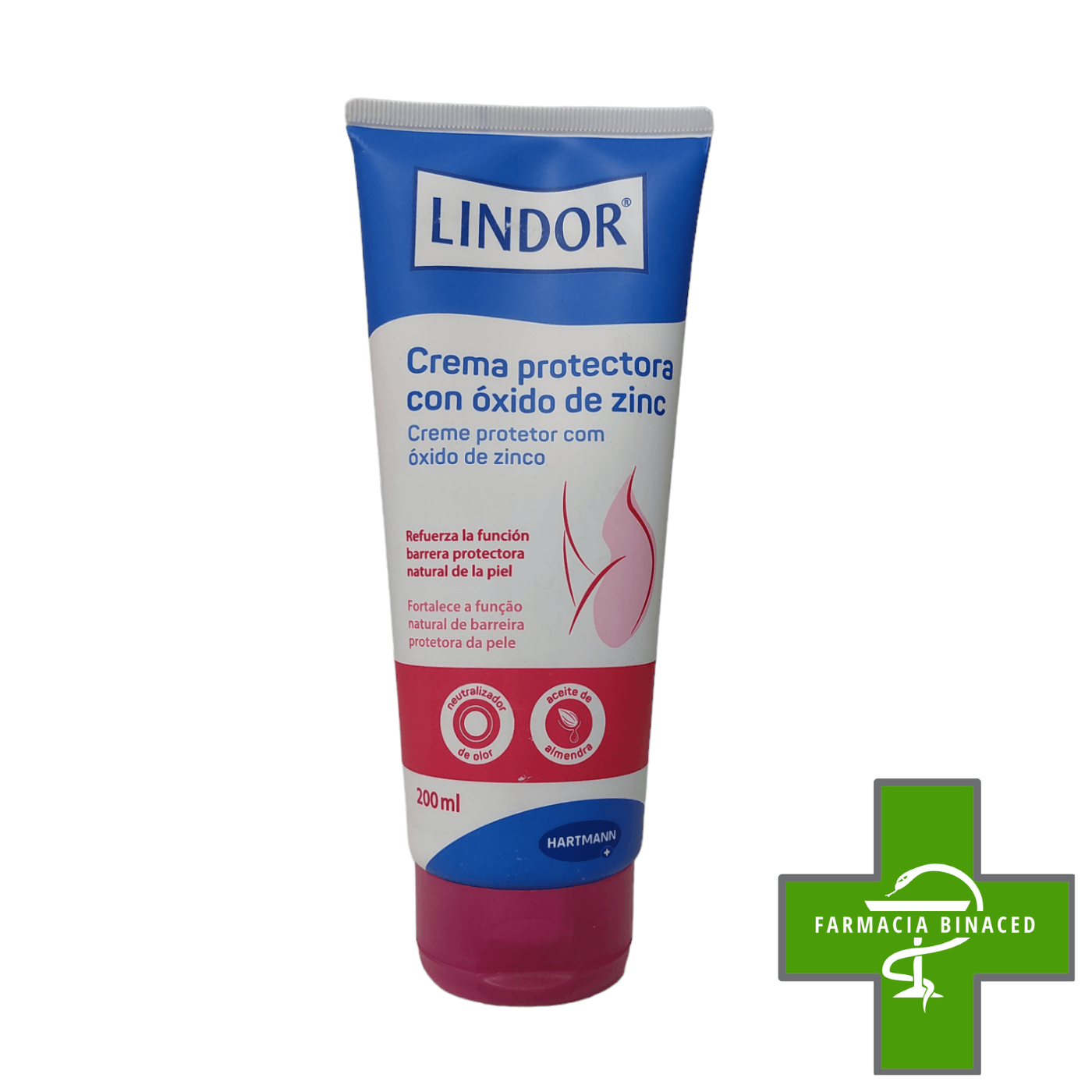 LINDOR CREMA PROTECTORA OXIDO DE ZINC 200ML