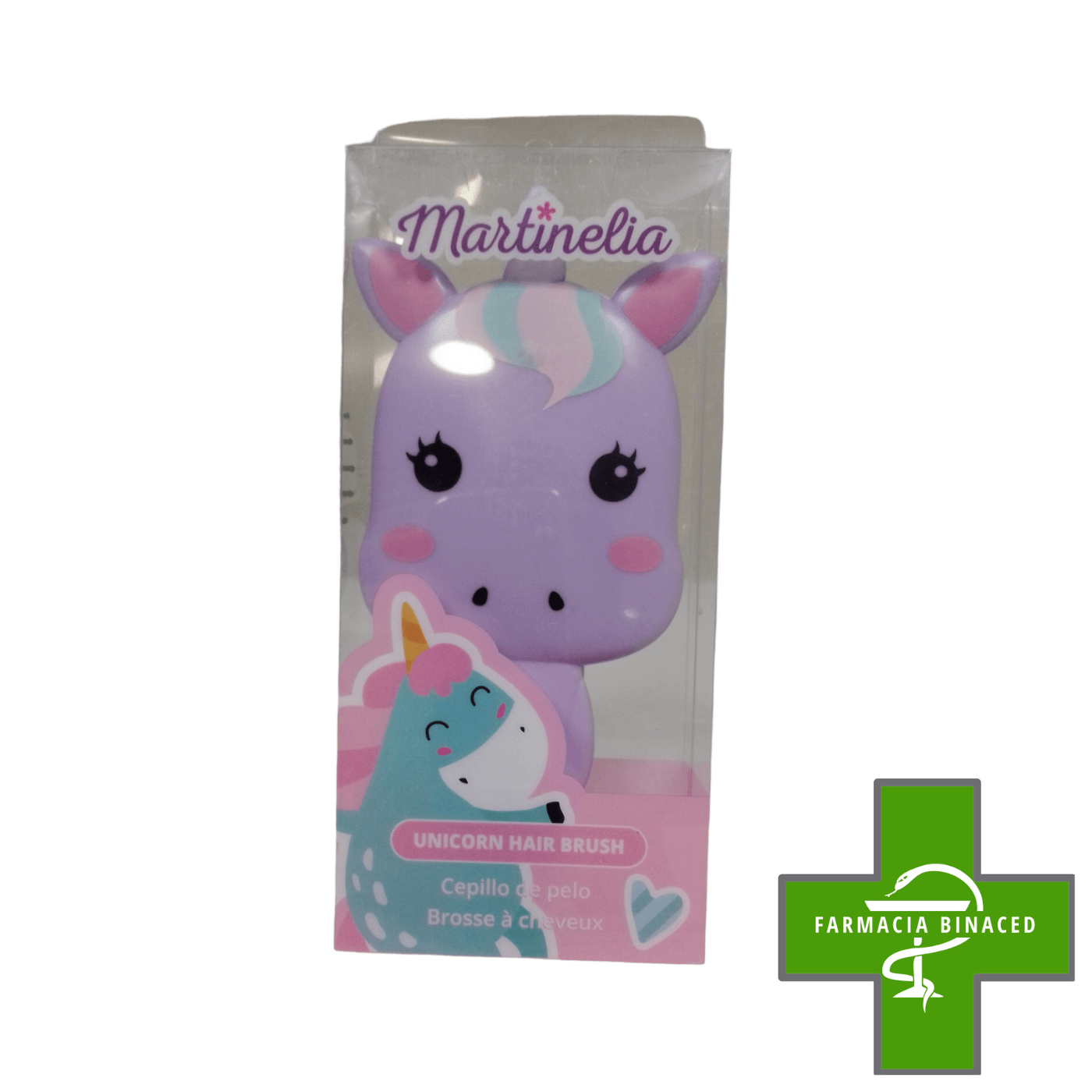 MARTINELIA CEPILLO UNICORNIO MORADO