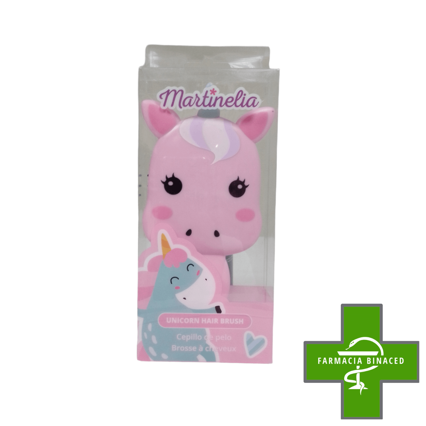 MARTINELIA CEPILLO UNICORNIO ROSA