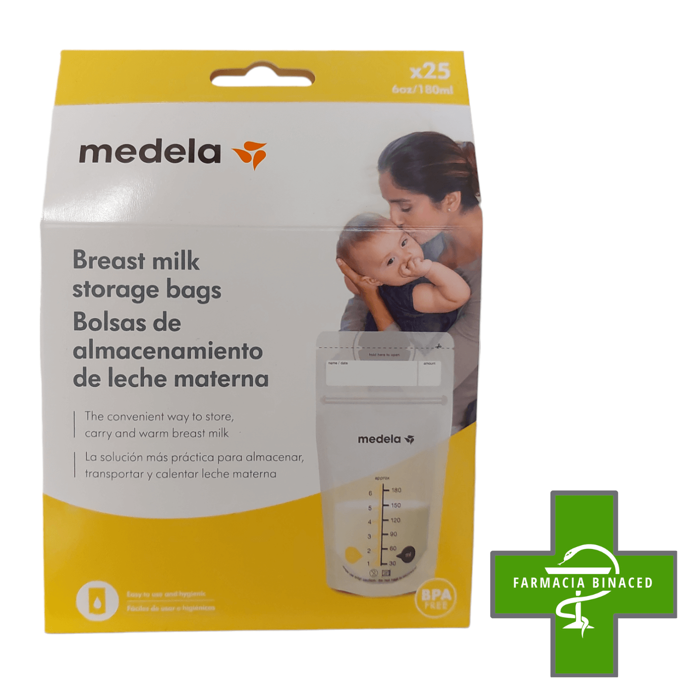 MEDELA BOLSAS DE LECHE MATERNA 25U