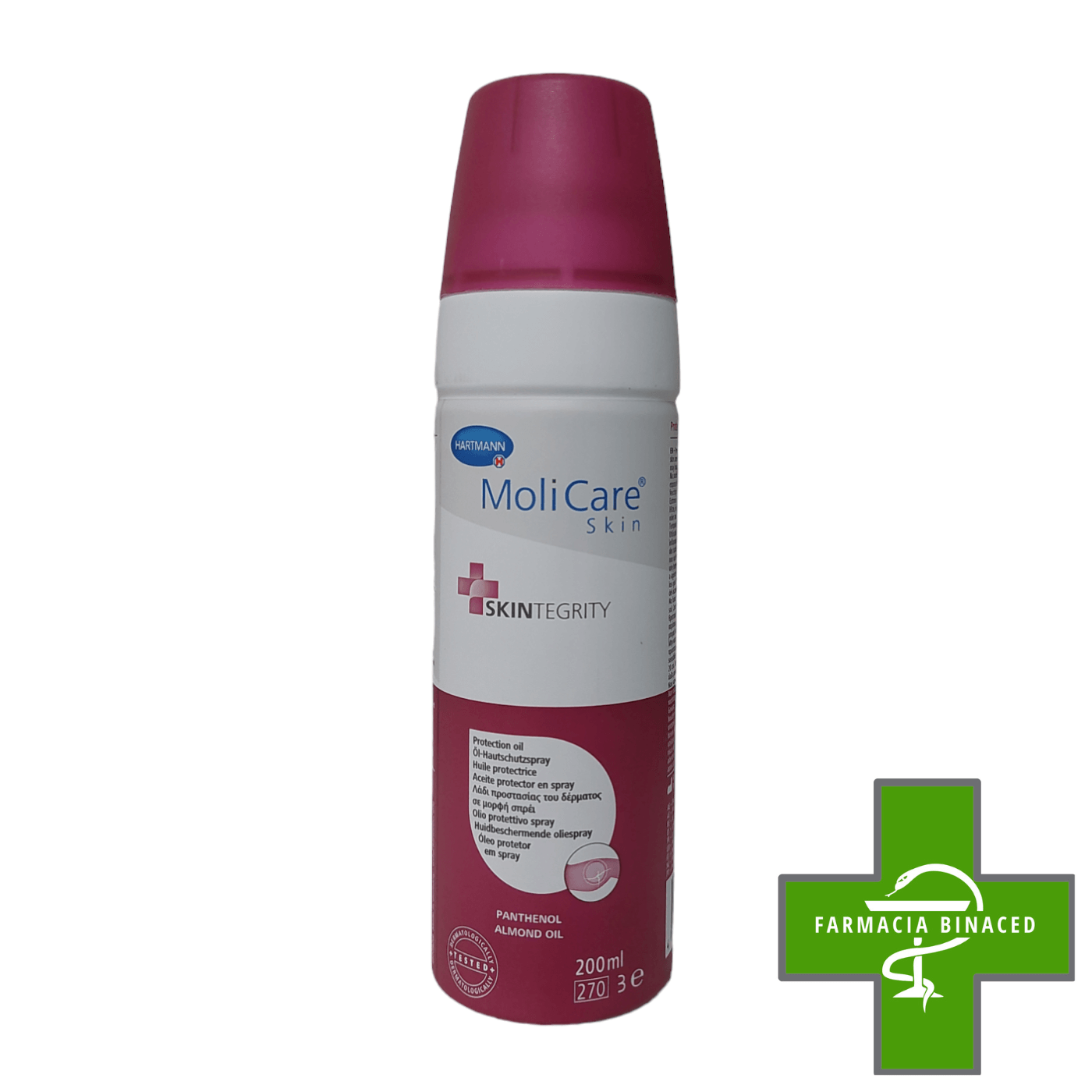 MOLICARE SKIN ACEITE PROTECTOR SPRAY 200ML