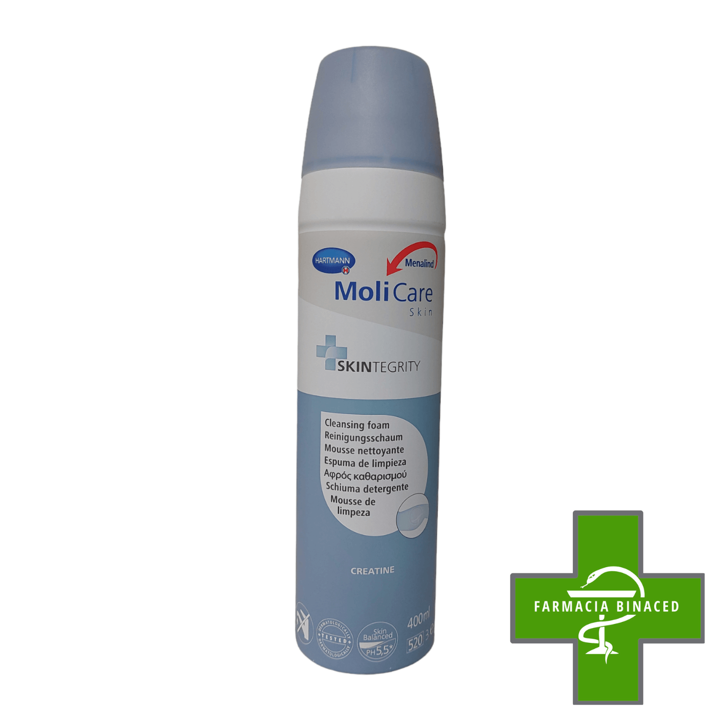 MOLICARE SKIN ESPUMA DE LIMPIEZA 400ML