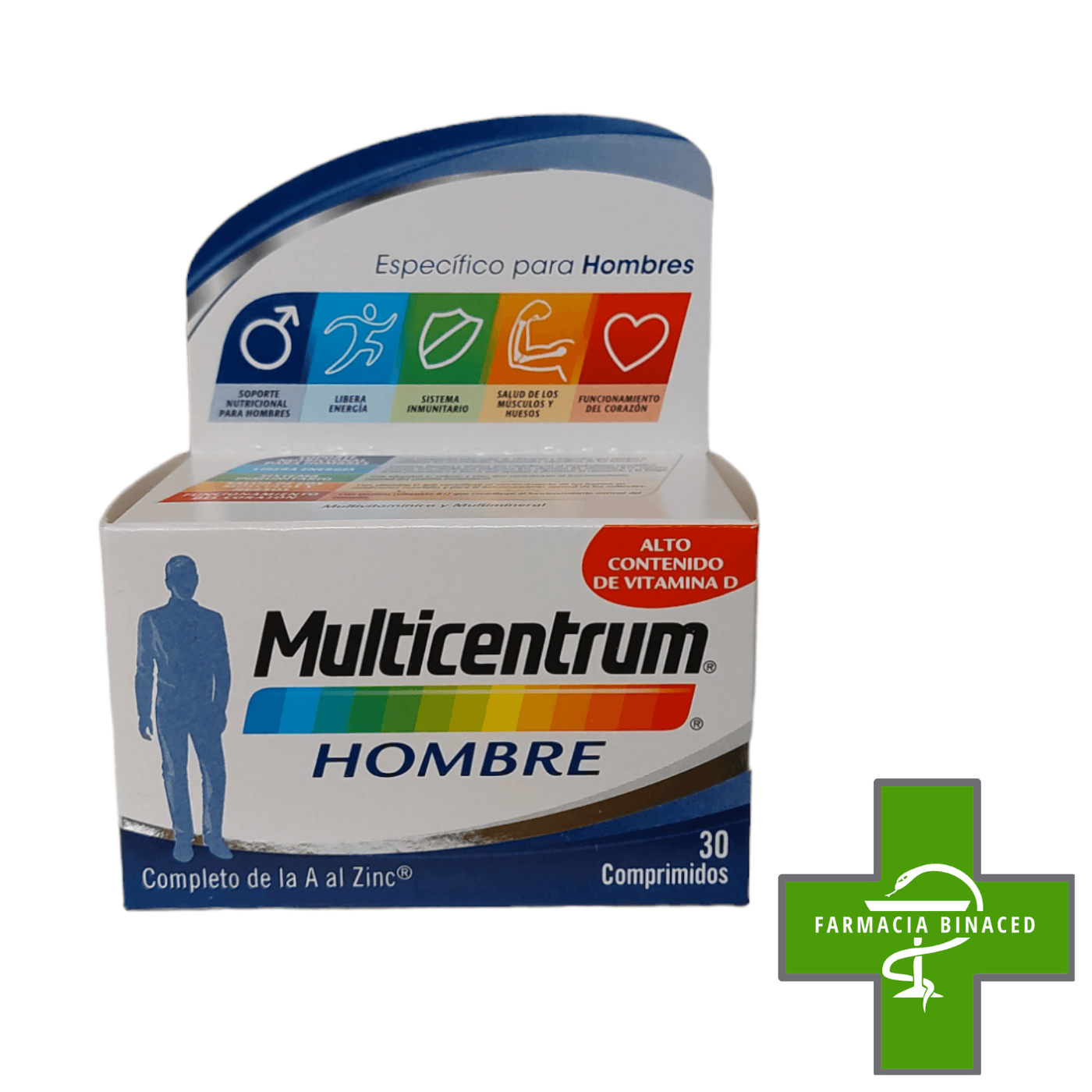 MULTICENTRUM HOMBRE 30C