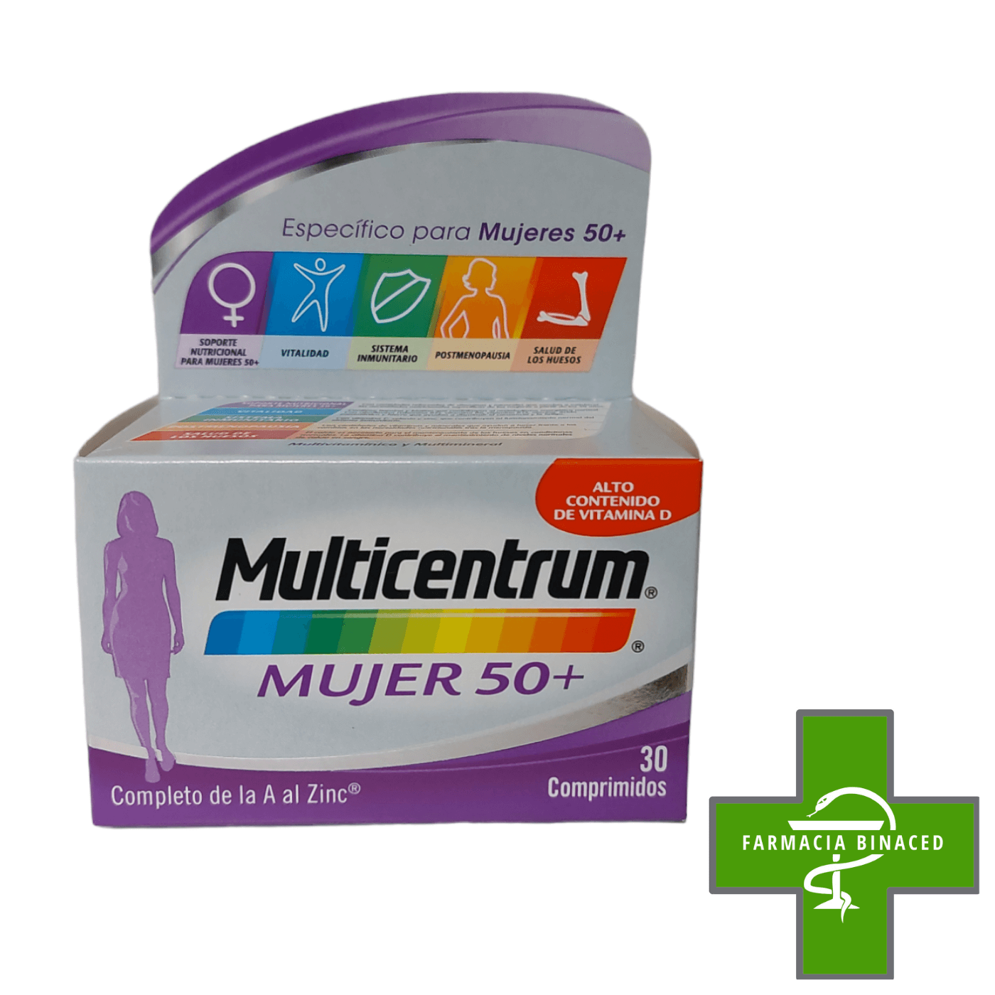 MULTICENTRUM MUJER 50+ 30C