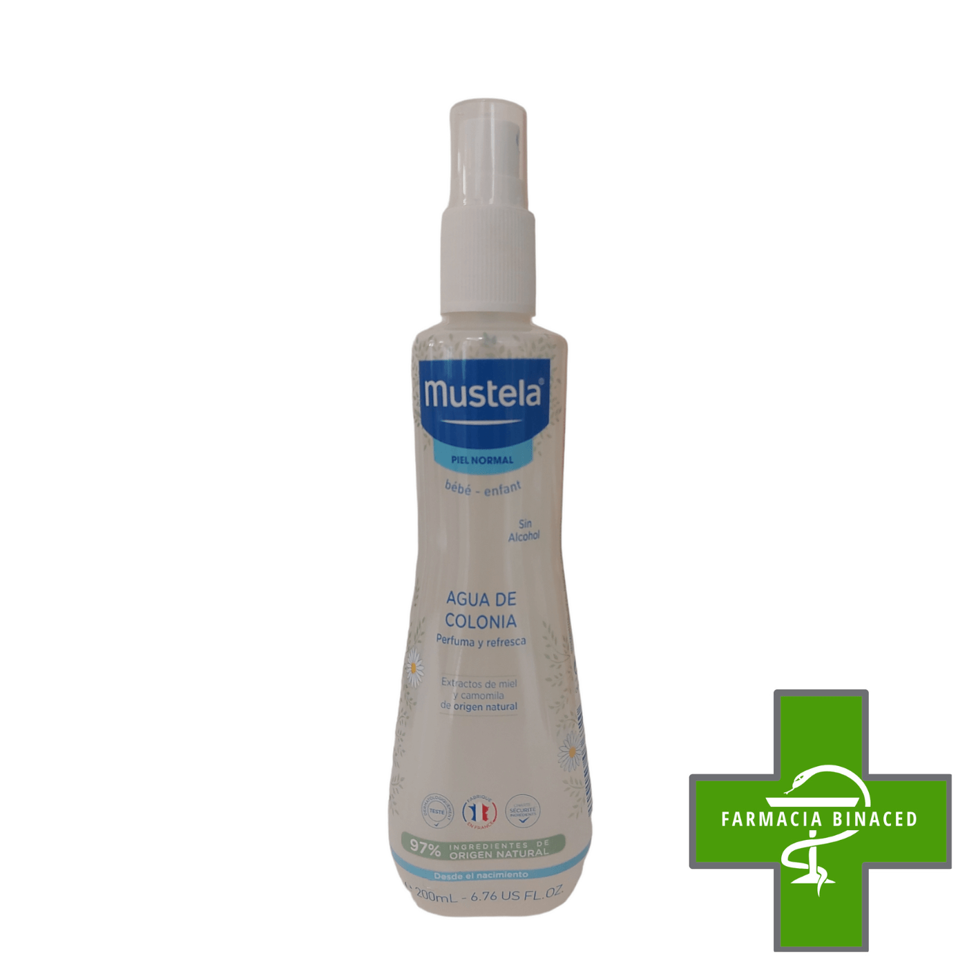 MUSTELA AGUA DE COLONIA 200ML