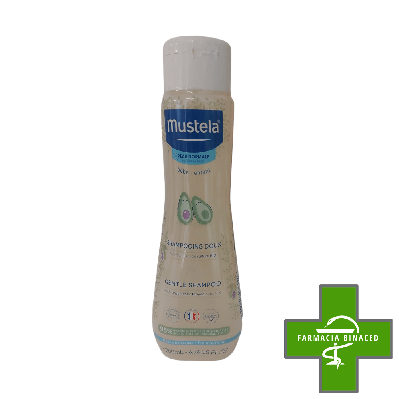 MUSTELA CHAMPU SUAVE 200ML