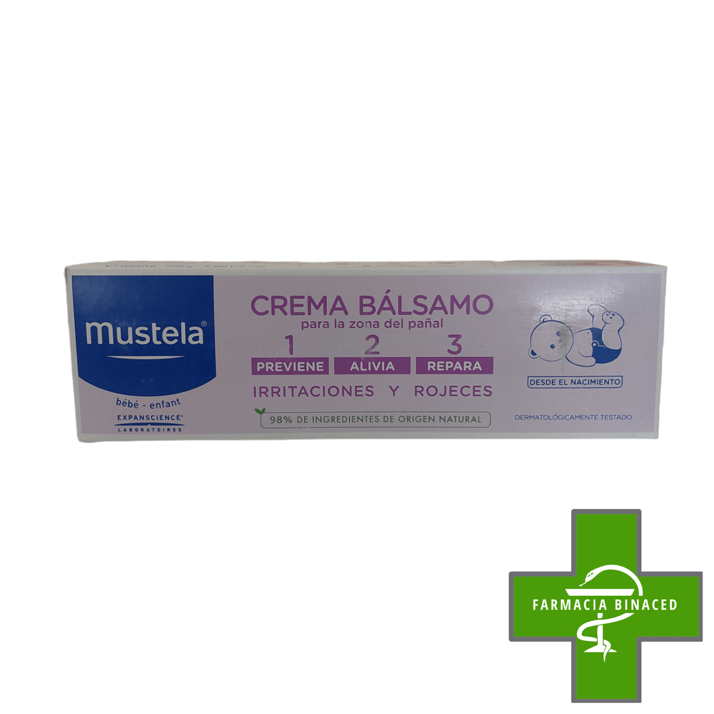 MUSTELA CREMA BALSAMO PAÑAL 100ML
