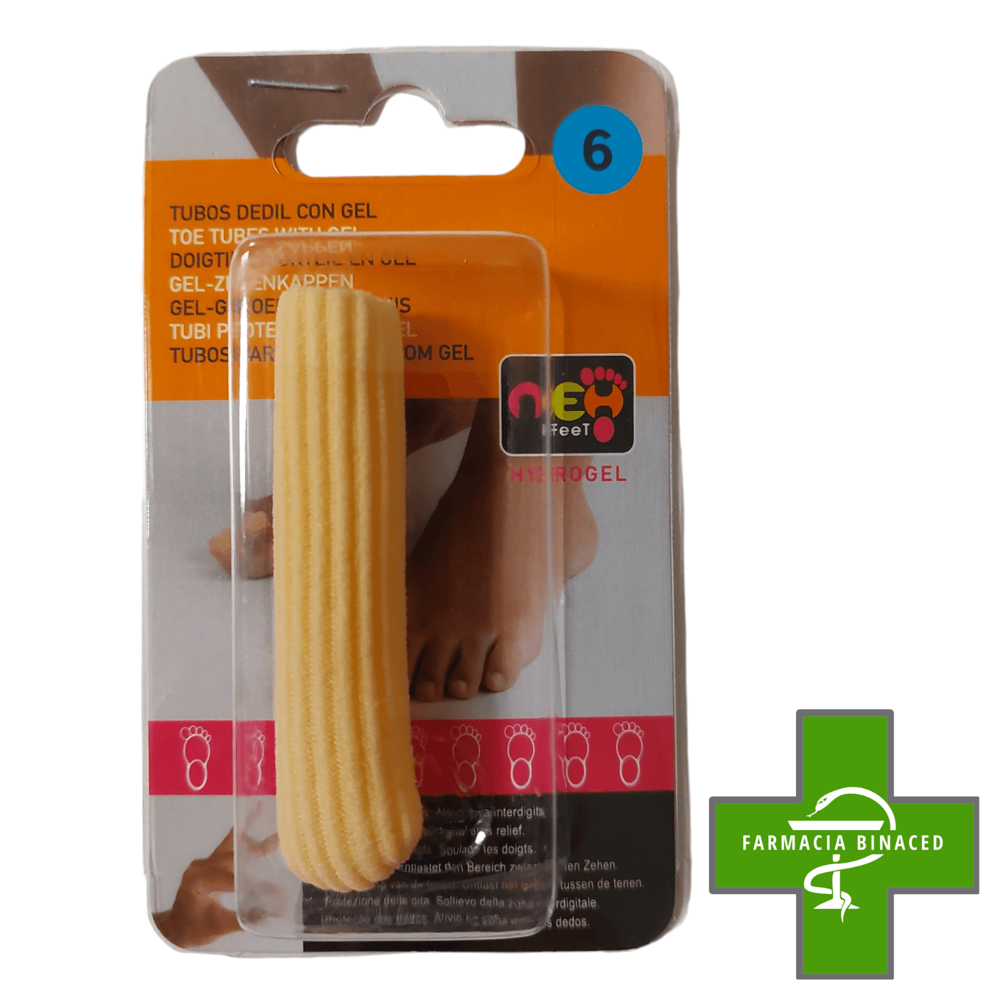 NEH TUBOS DEDIL CON GEL TALLA S