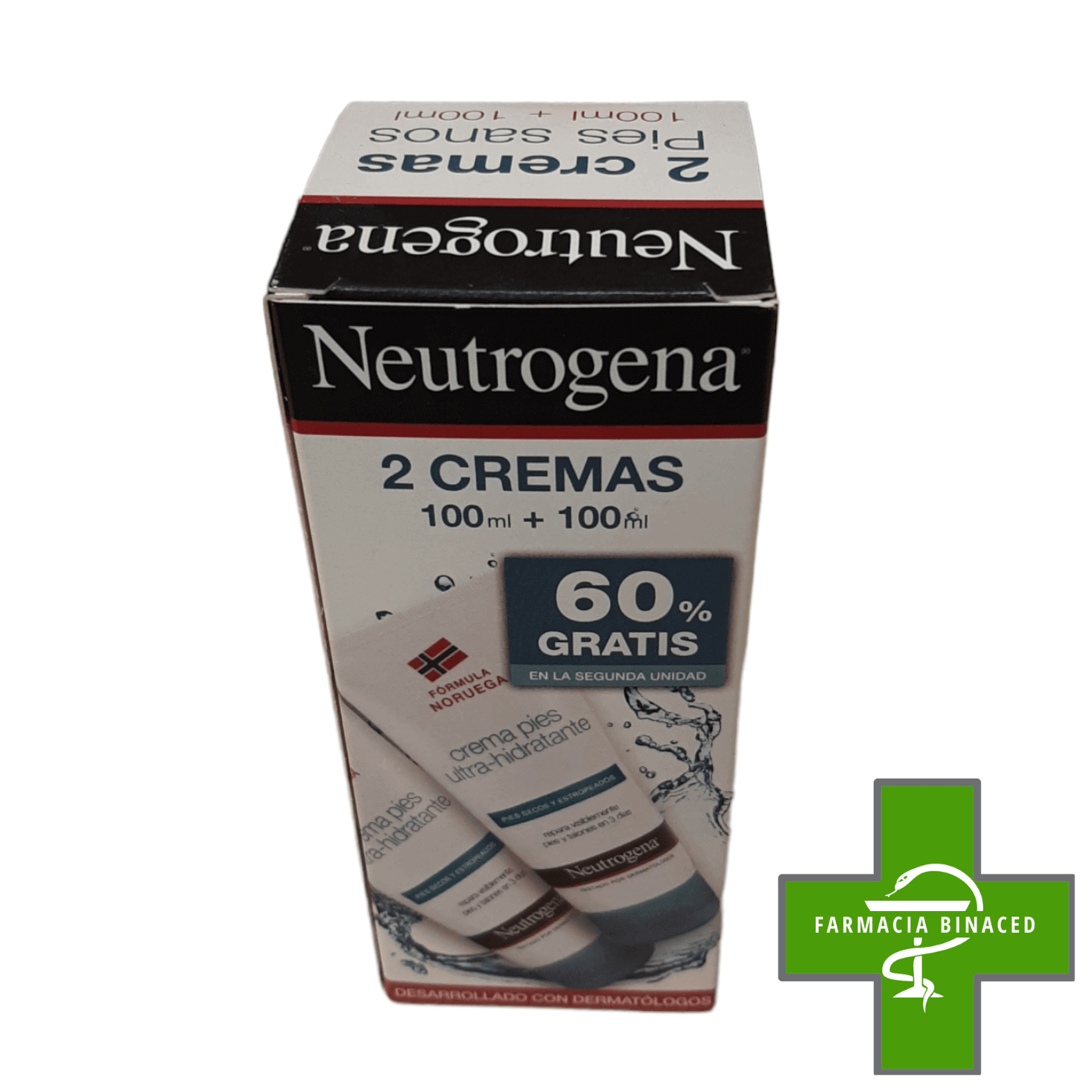 NEUTROGENA DUPLO CREMA DE PIES ULTRA-HIDRATANTE 100ML + 100ML_2