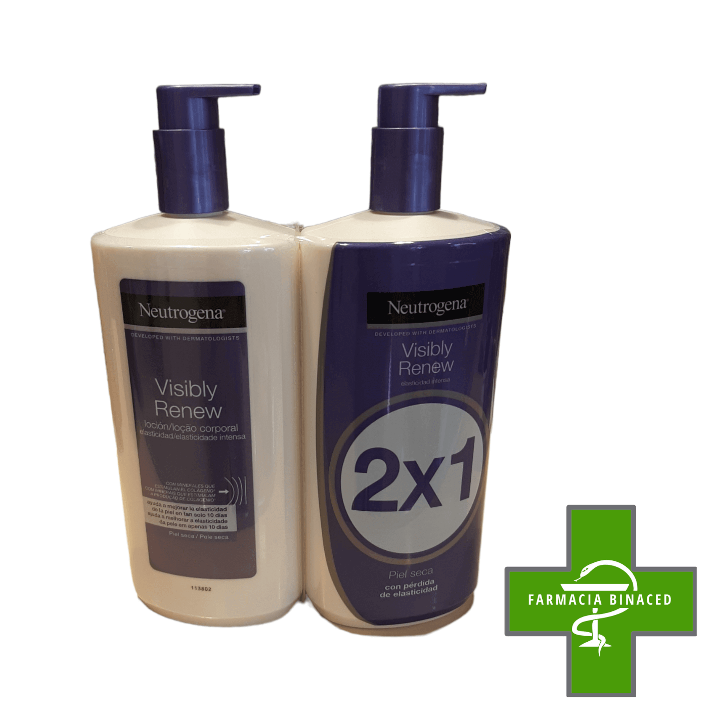 NEUTROGENA DUPLO ELASTICIDAD INTENSA LOCION CORPORAL 2 X 750ML