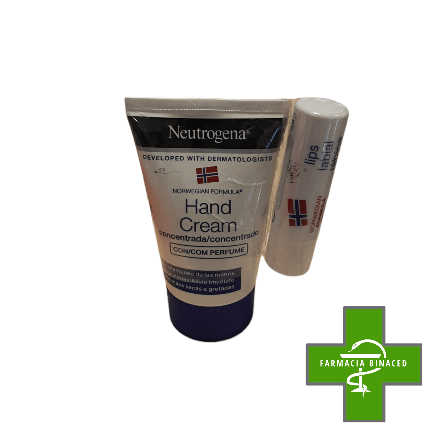 NEUTROGENA PACK CREMA MANOS CONCENTRADA 50ML + STICK LABIAL SPF 20_2