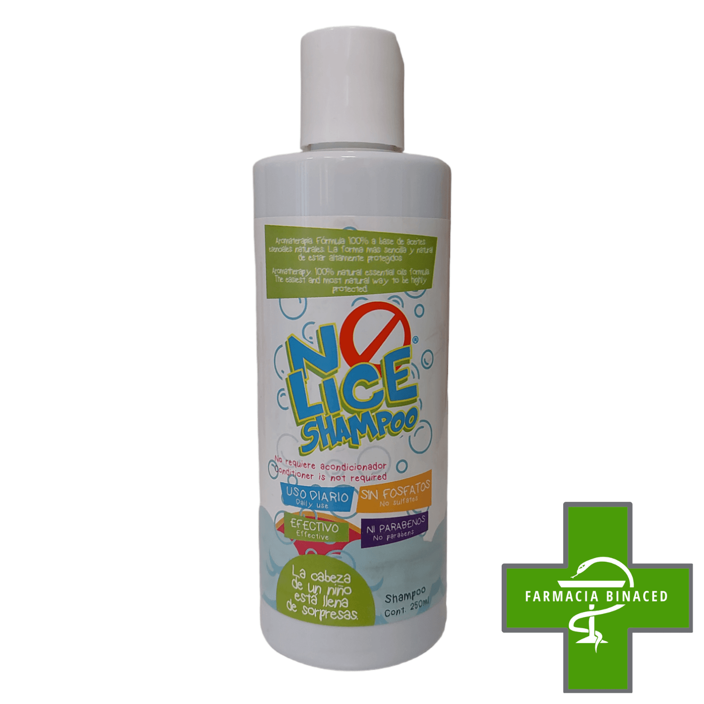 NO LICE CHAMPU ANTIPIOJOS 250ML