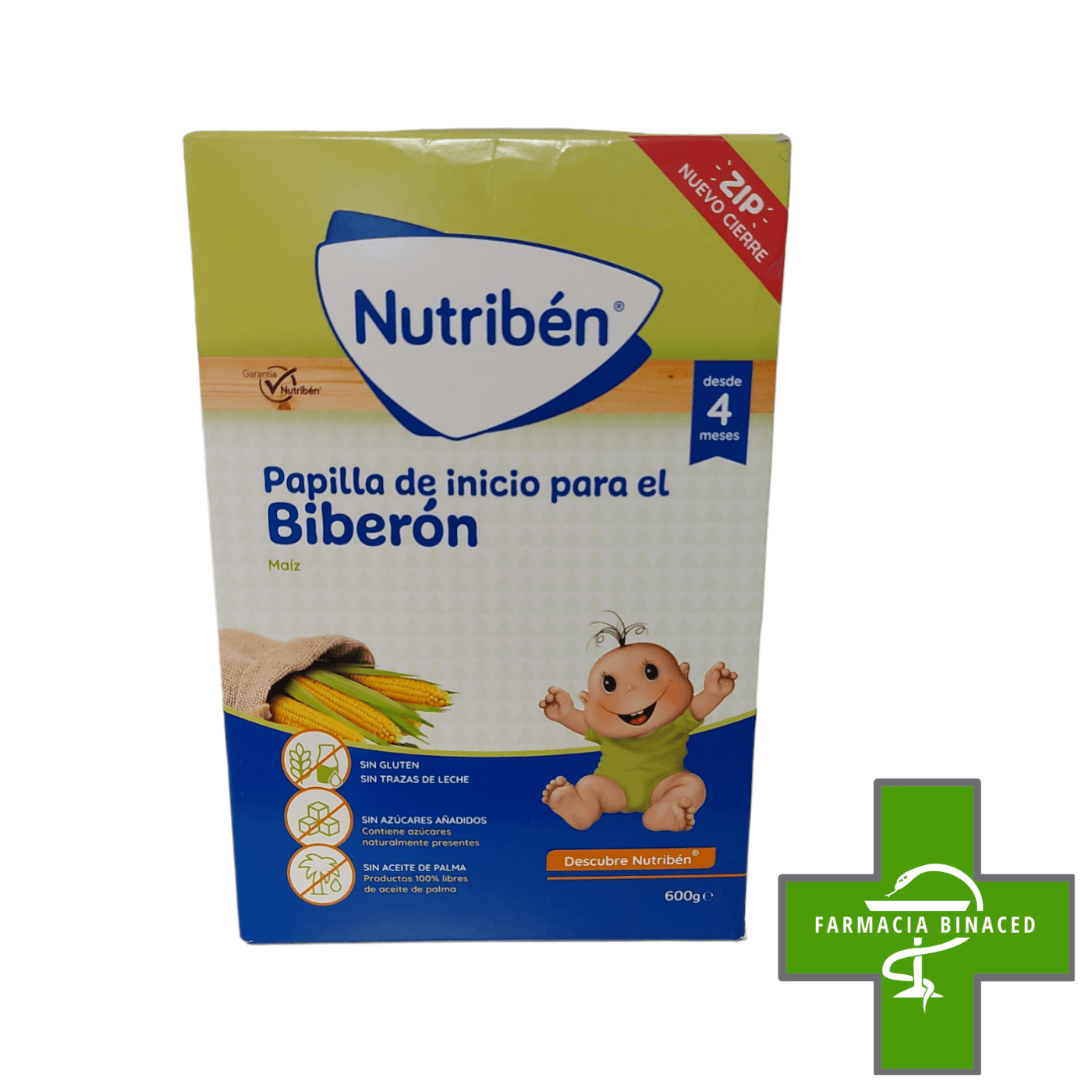 NUTRIBEN PAPILLA MAIZ 600G