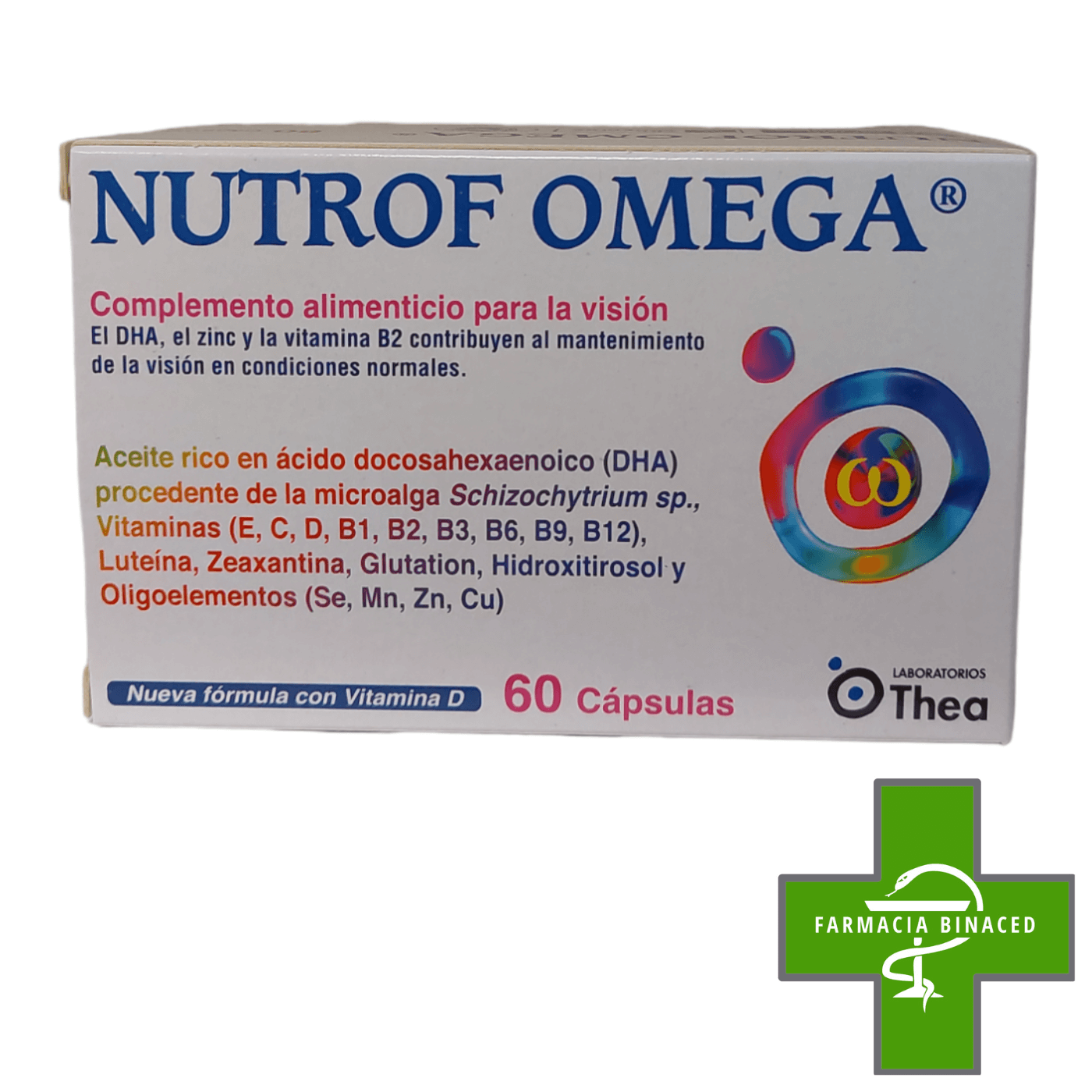 NUTROF OMEGA 60 CAPSULAS